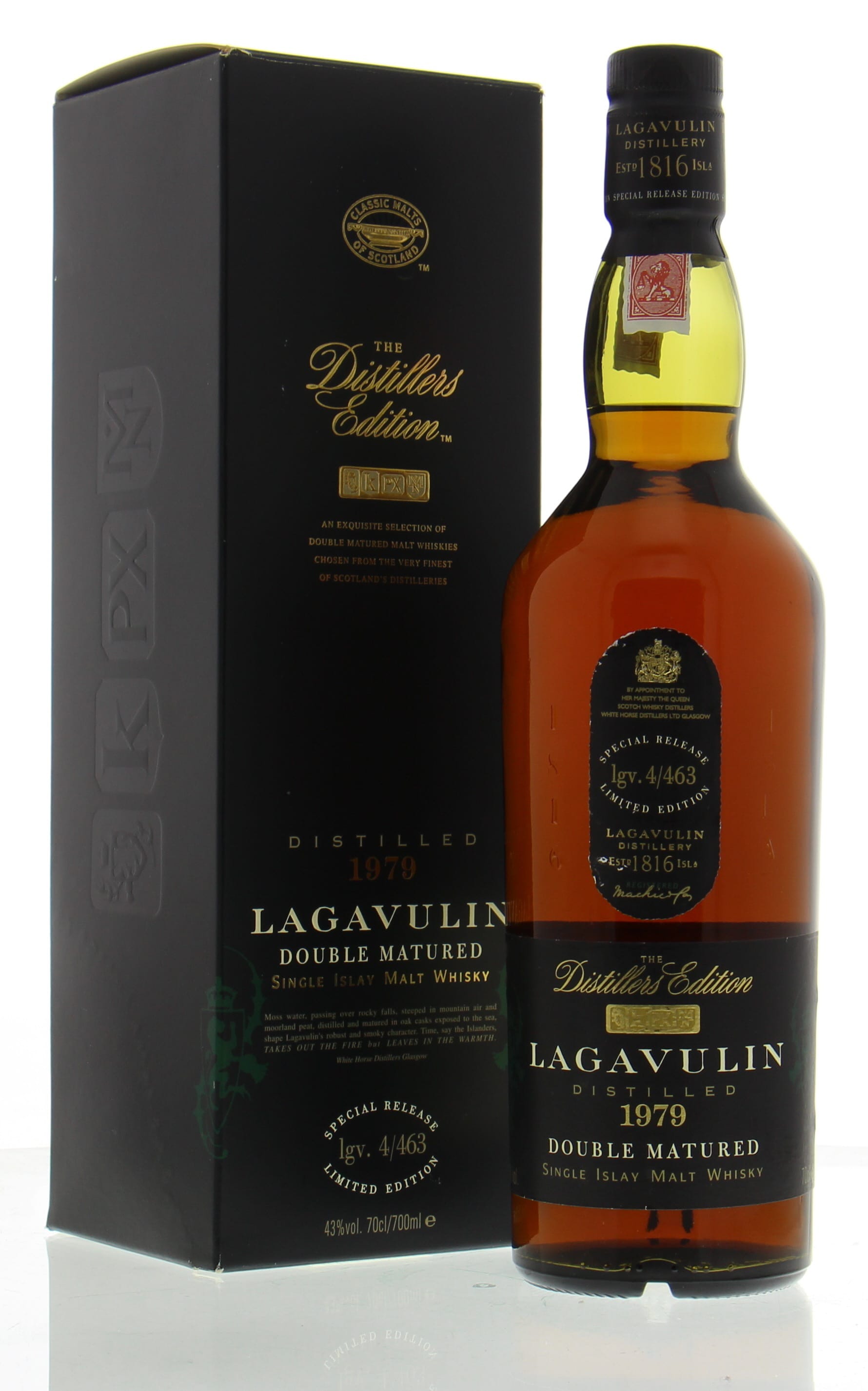 Lagavulin - 18 Years Old 1979 The Distillers Edition 43% 1979 In Original Container