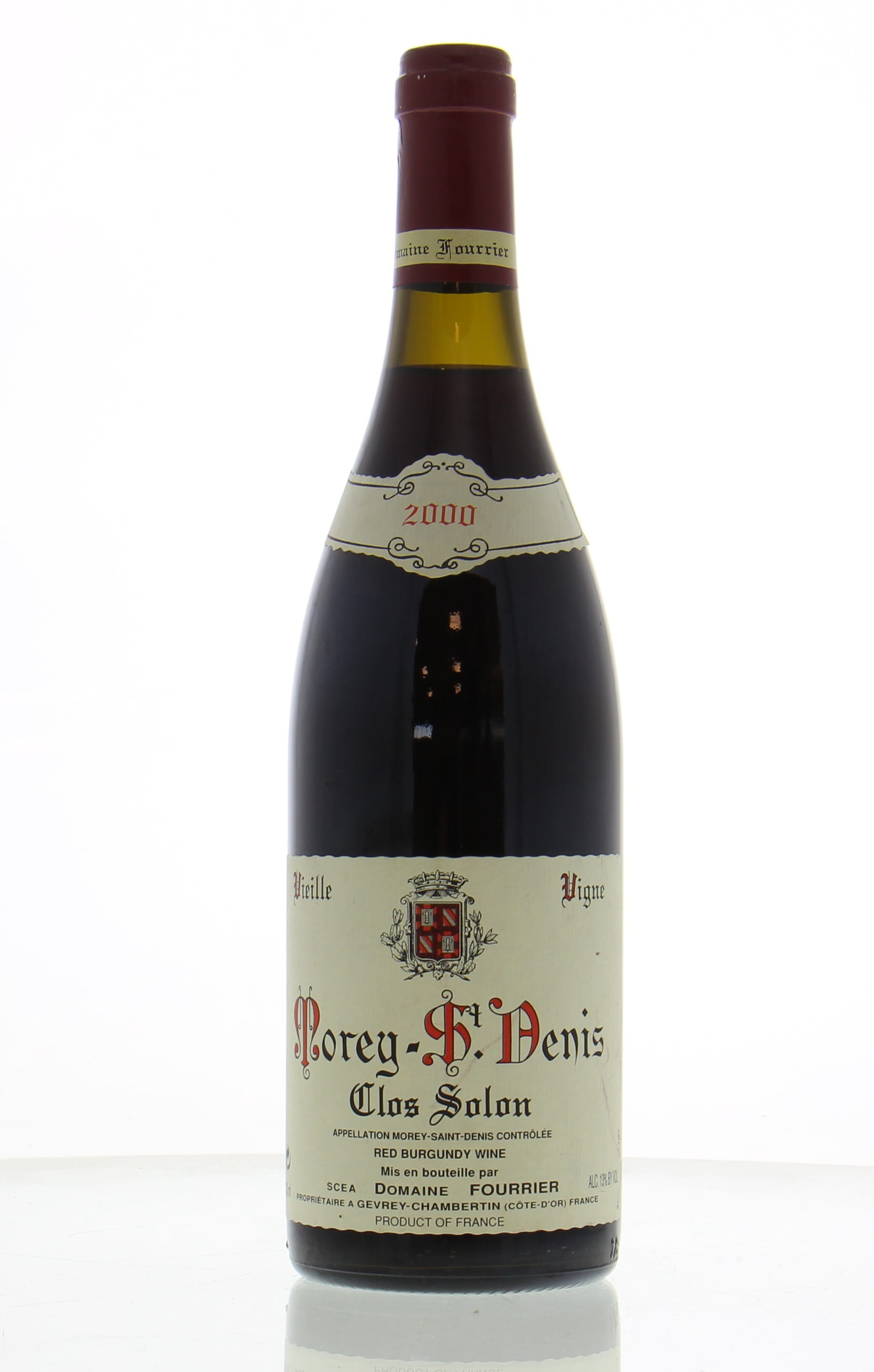 Domaine Fourrier  - Morey St Denis Clos Solon Vieille Vignes 2000 Perfect