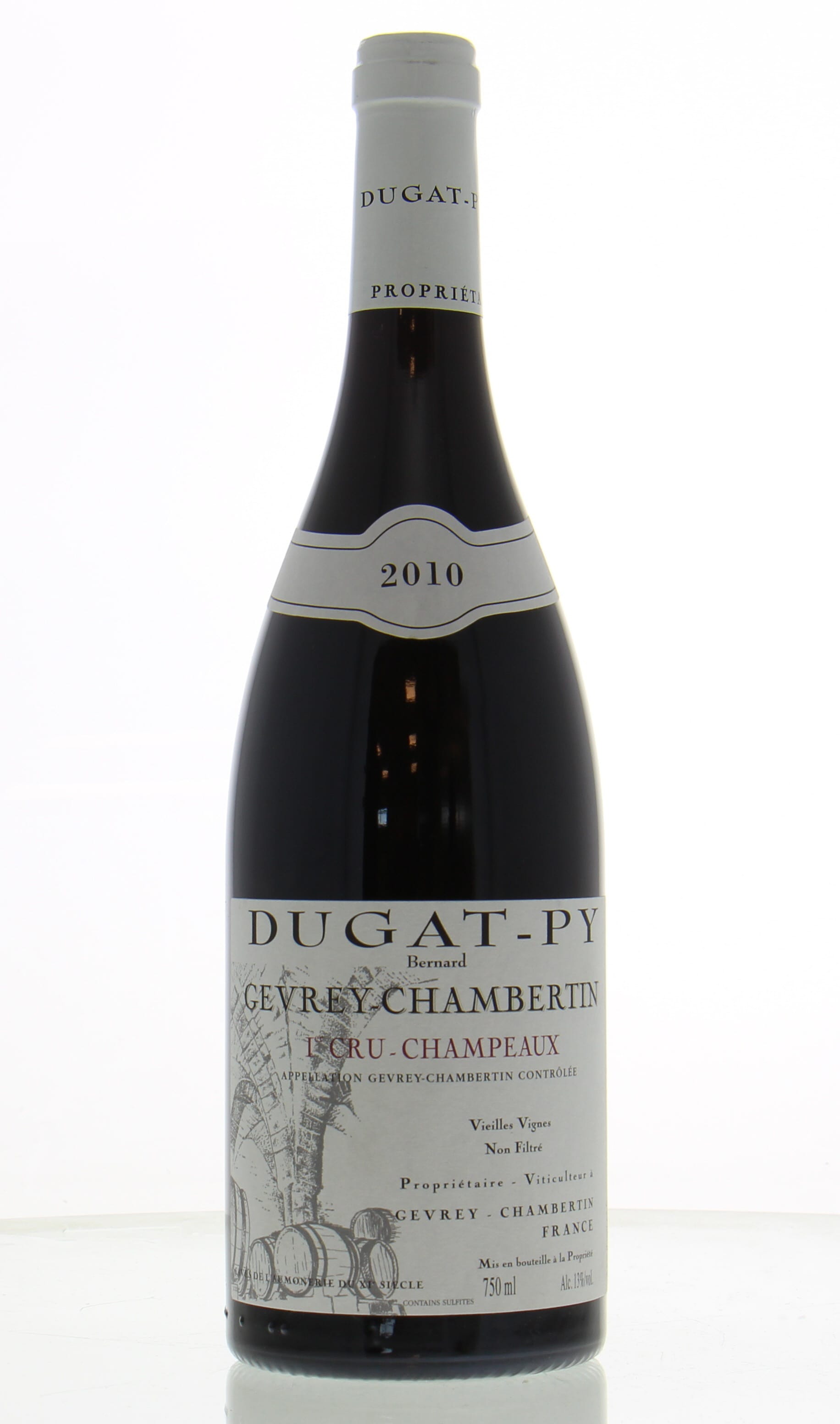 Dugat-Py - Gevrey-Chambertin 1er Cru Champeaux 2010 perfect