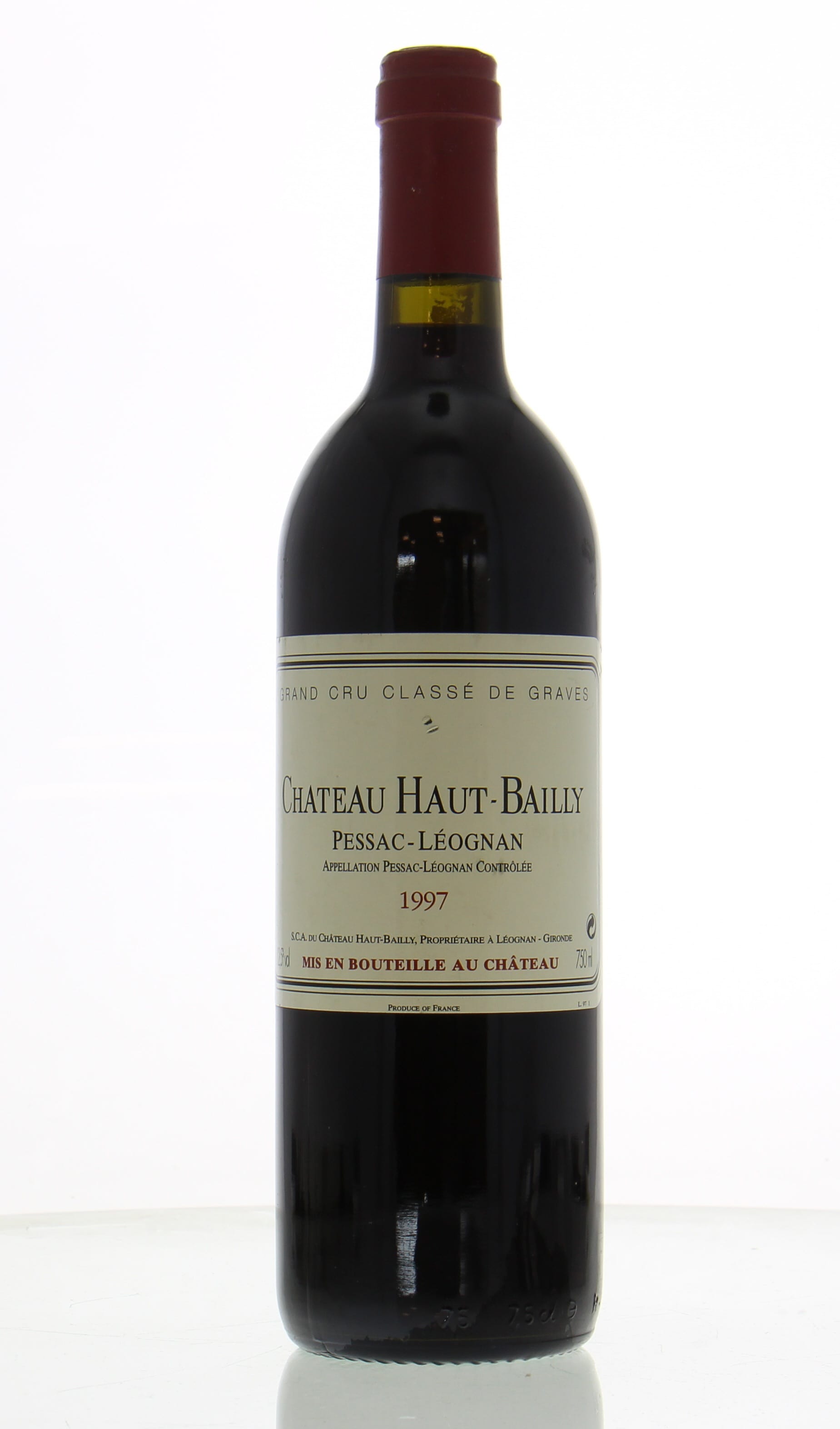 Chateau Haut Bailly - Chateau Haut Bailly 1997 Perfect