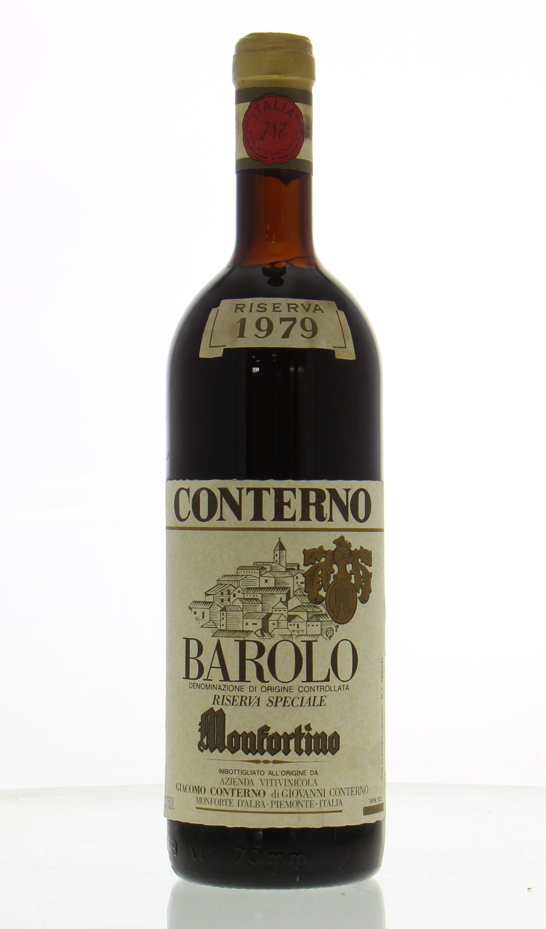 Giacomo Conterno - Barolo Riserva Monfortino 1979 Top Shoulder