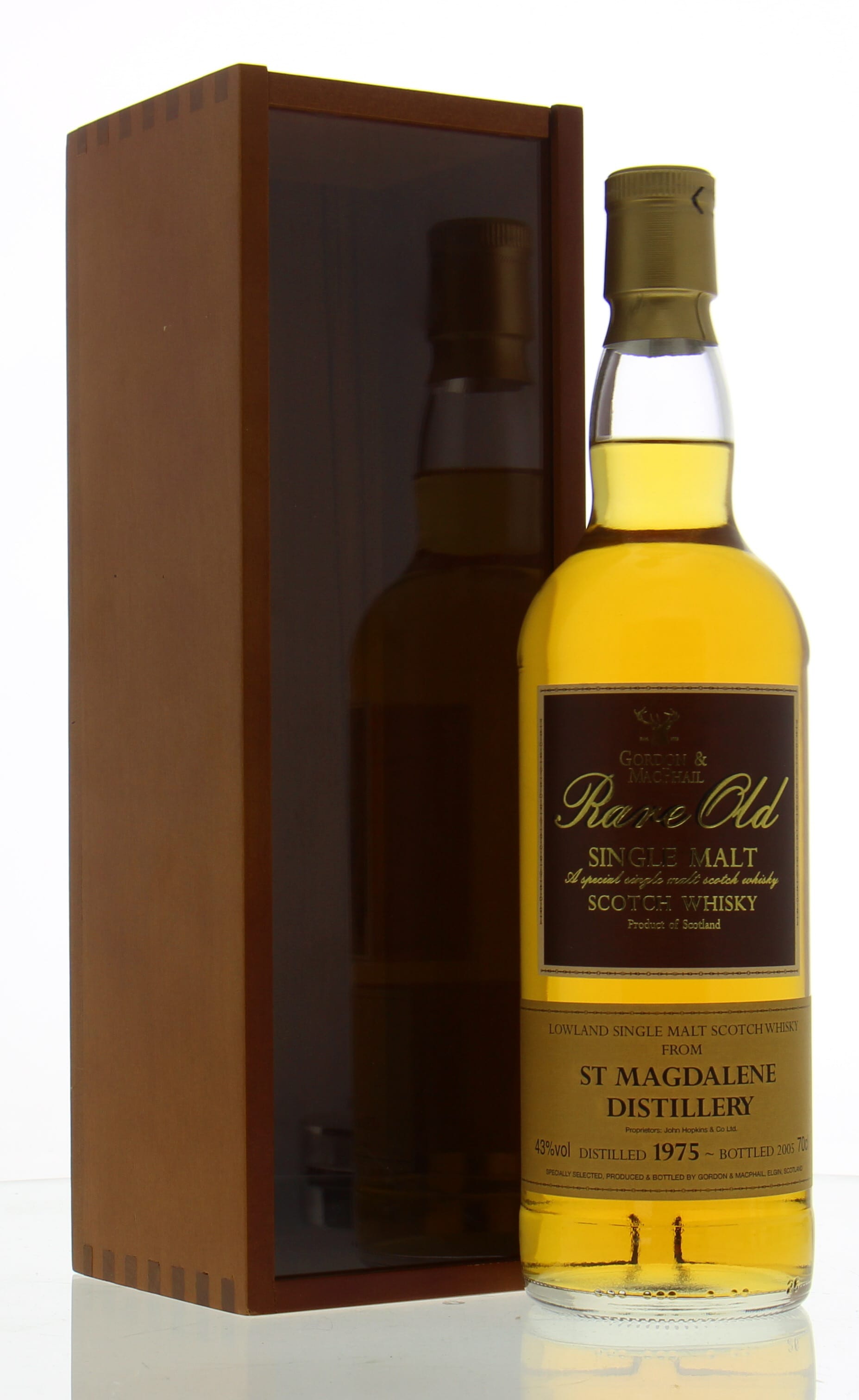 St. Magdalene - 1975 Gordon & MacPhail Rare Old 29 Years Old 43% 1975 In Original Wooden Case