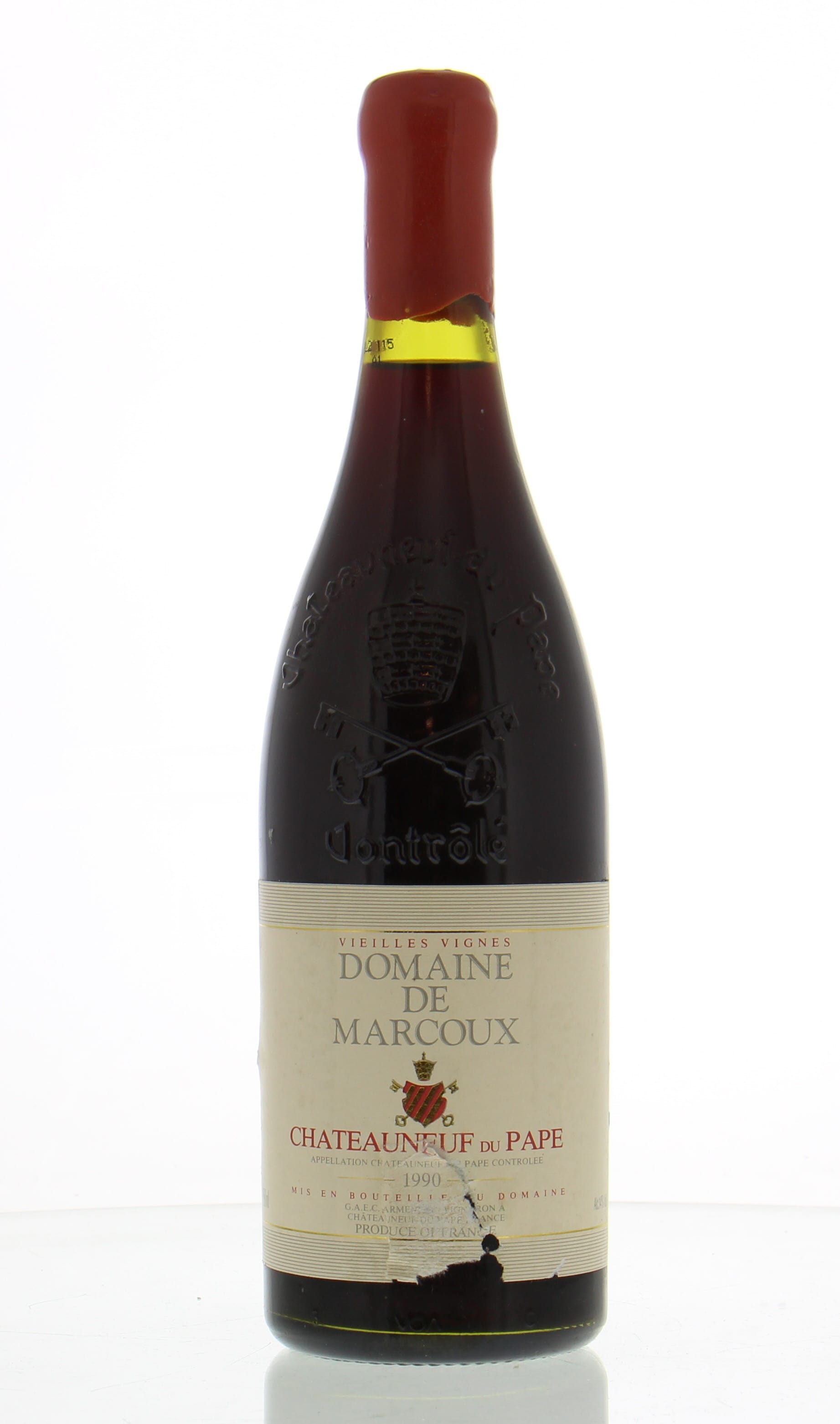 Marcoux - Chateauneuf du Pape vieilles vignes 1990 Perfect