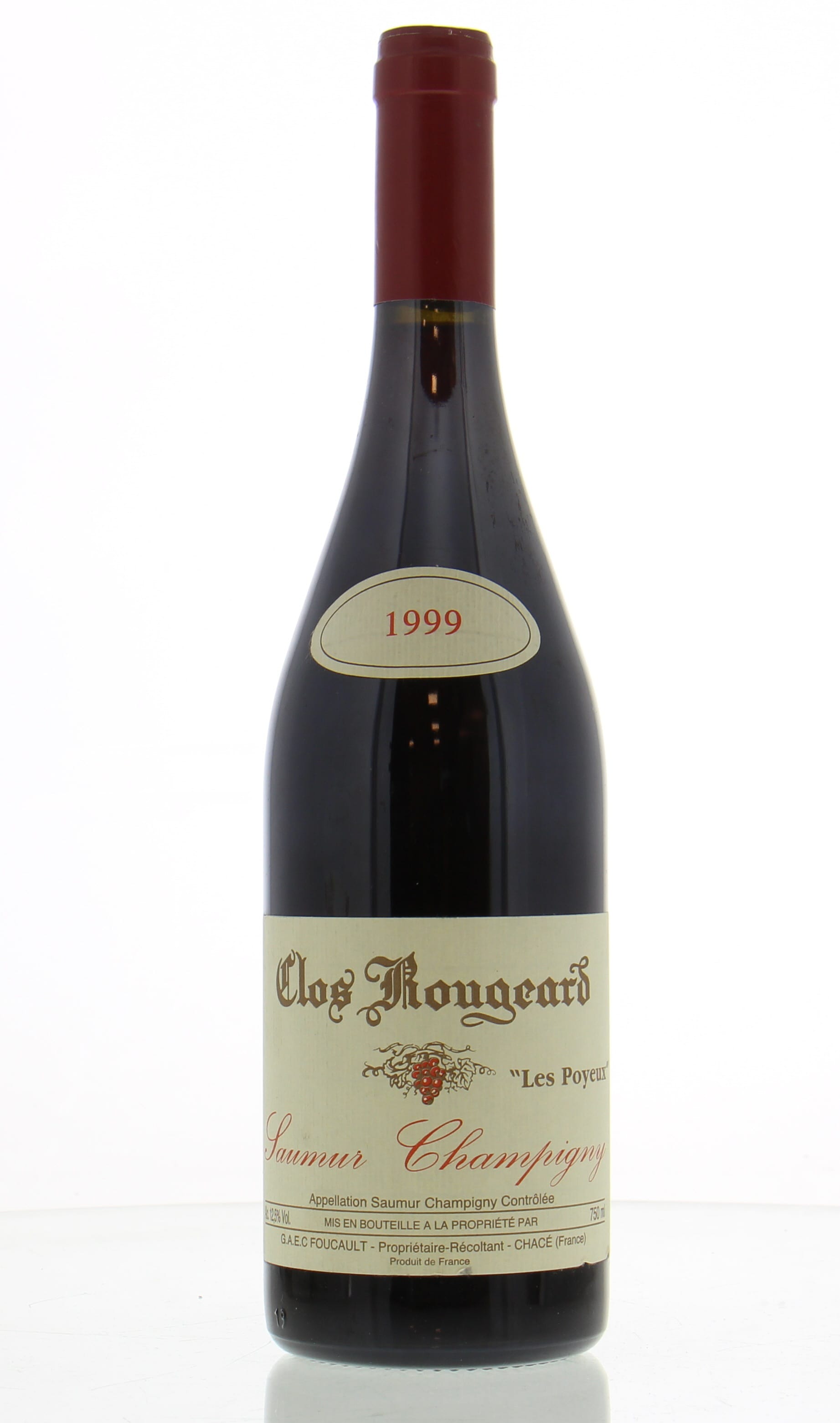 Clos Rougeard - Les Poyeux Saumur  Champigny 1999 Perfect