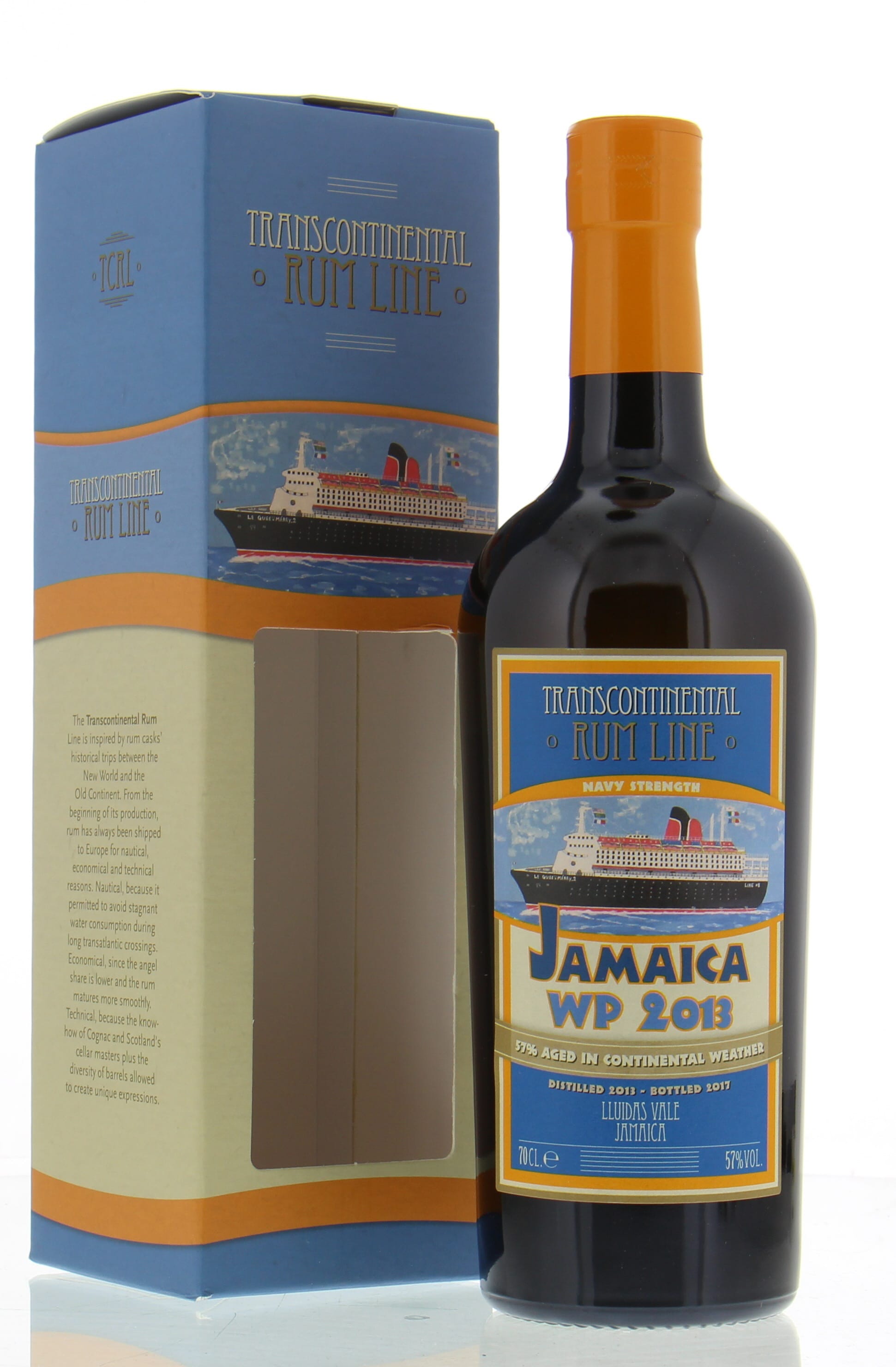 Transcontinental Rum Line - Jamaica Worthy Park 2013 Limited Edition 57% 2013 Perfect