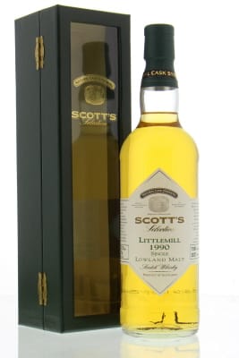 Littlemill - 17 Years Old Scott's Selection Natural Cask Strength 57% 1990