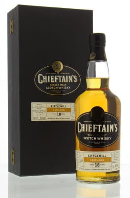 Littlemill - 18 Years Old Chieftain's Choice Cask: 90631+32 46% 1984