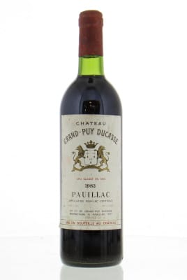 Chateau Grand Puy Ducasse - Chateau Grand Puy Ducasse 1983