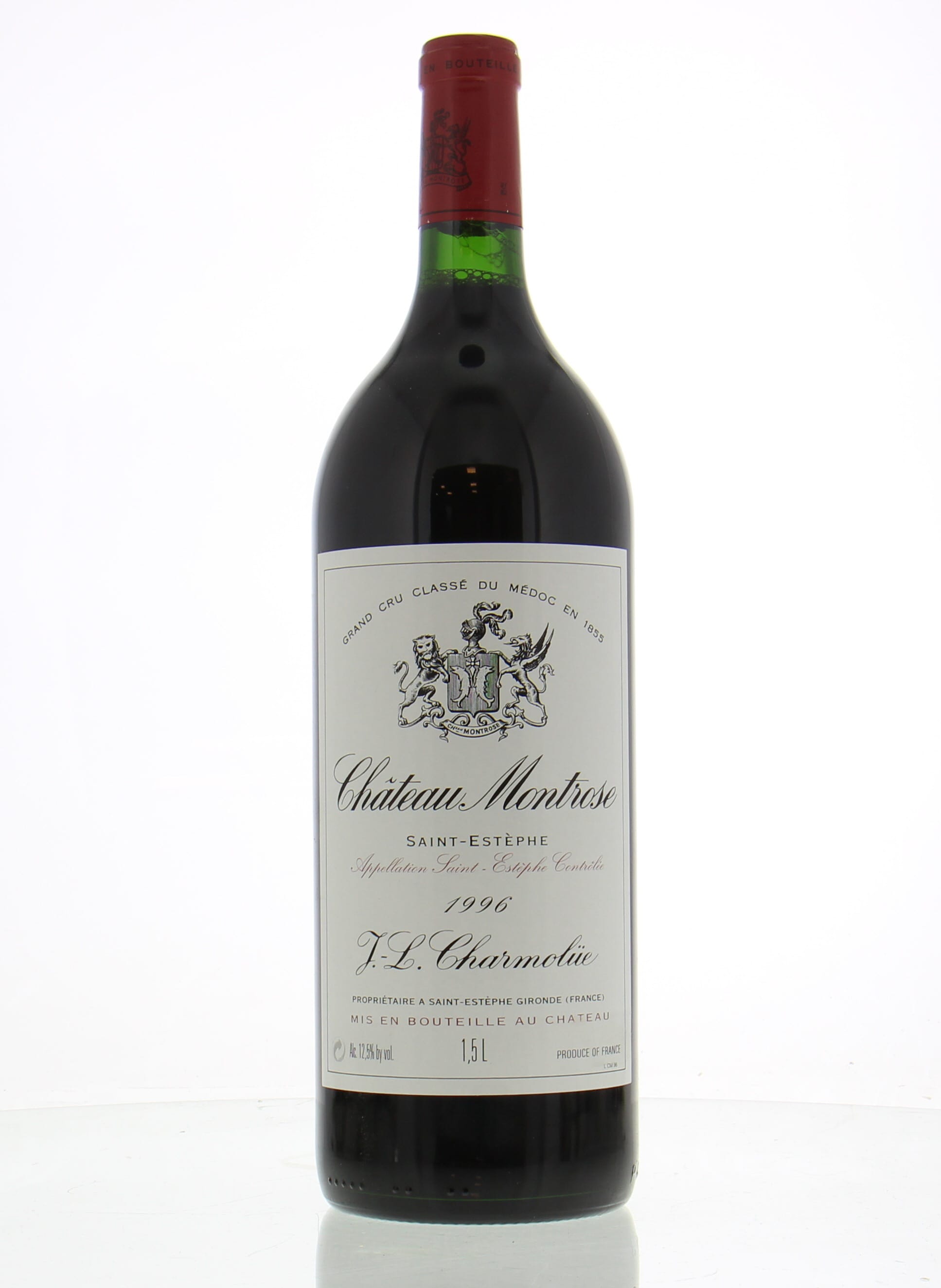 Chateau Montrose - Chateau Montrose 1996 From Original Wooden Case