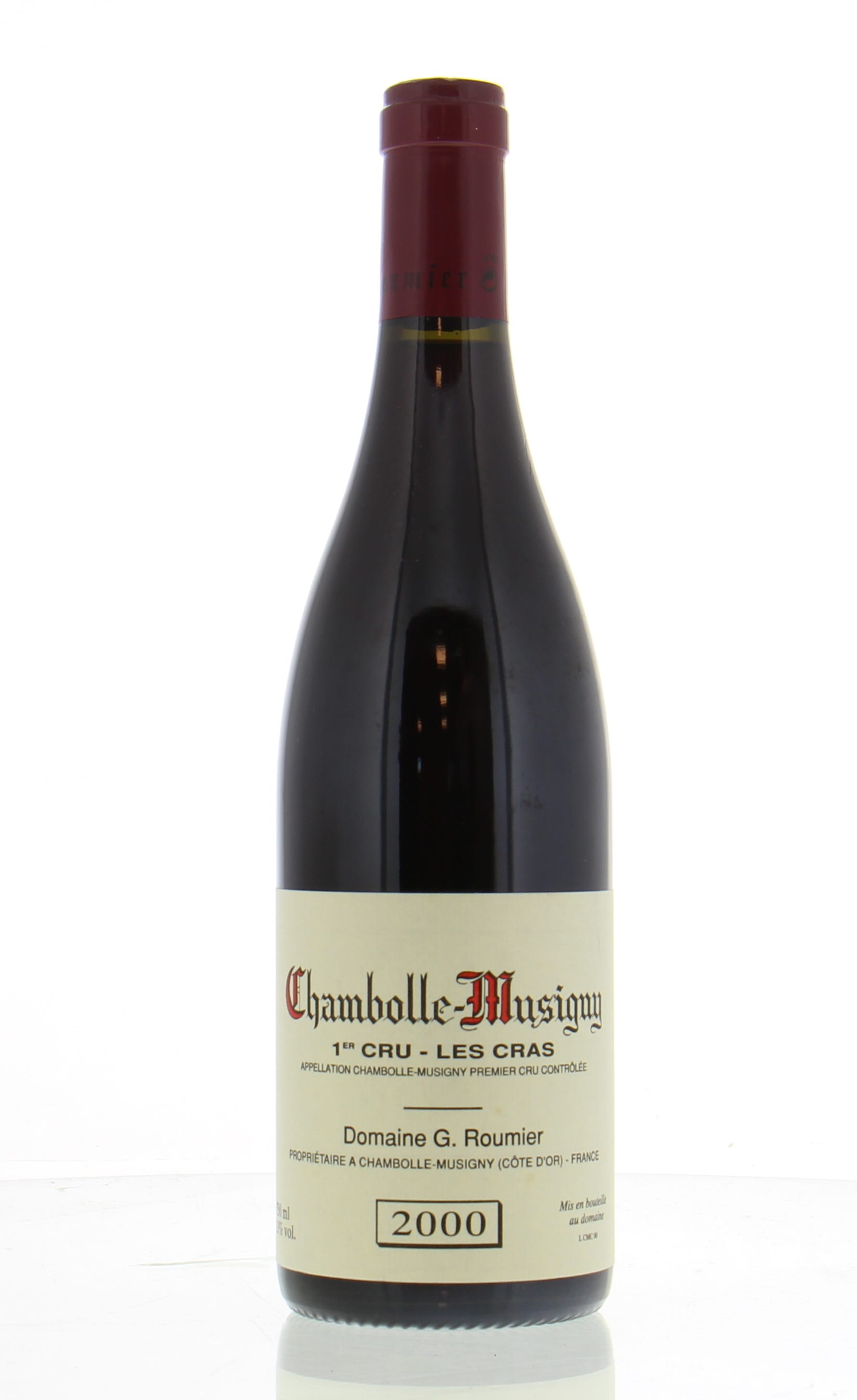 Georges Roumier - Chambolle Musigny les Cras 1cru 2000 Perfect