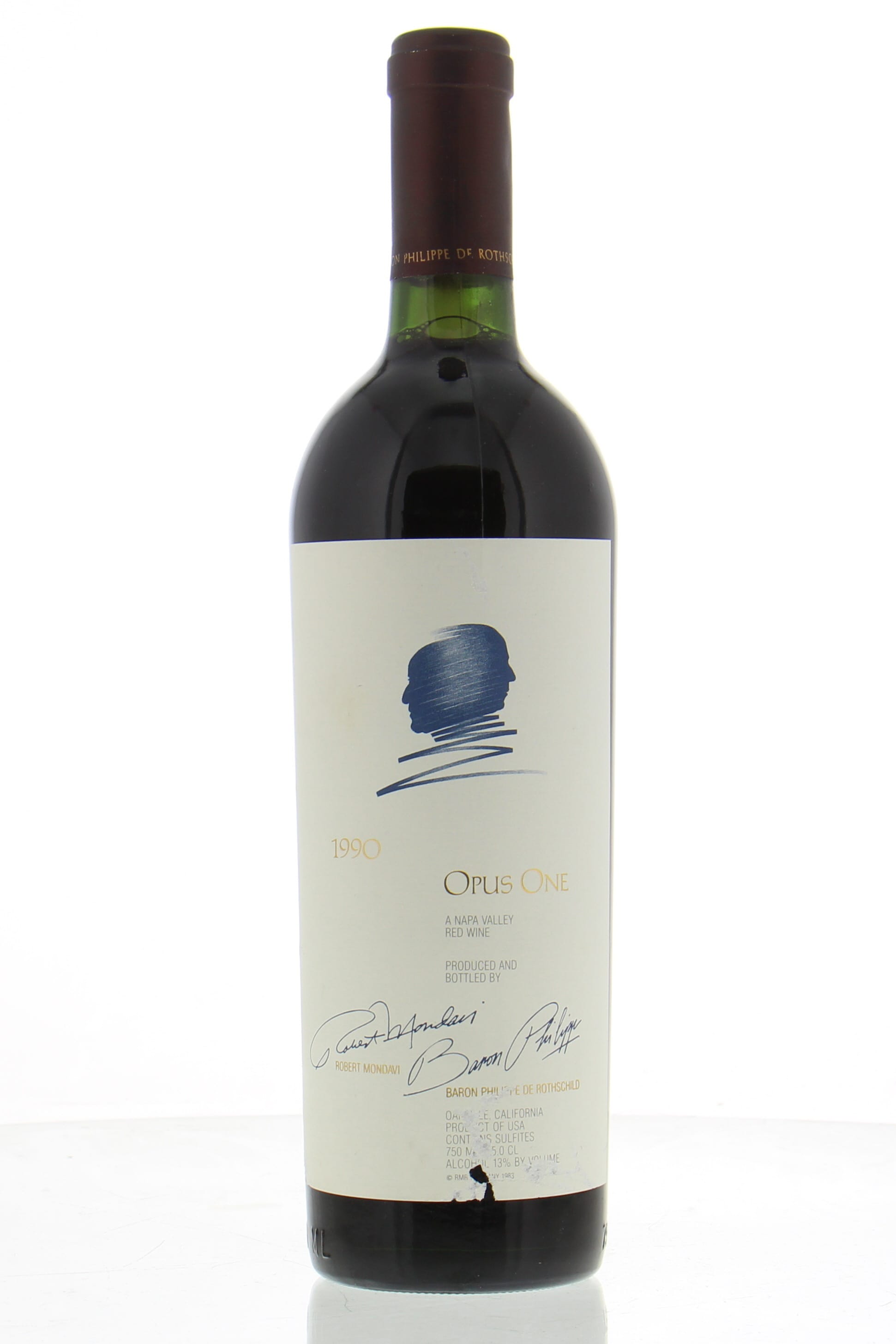 Opus One - Proprietary Red Wine 1990 Perfect