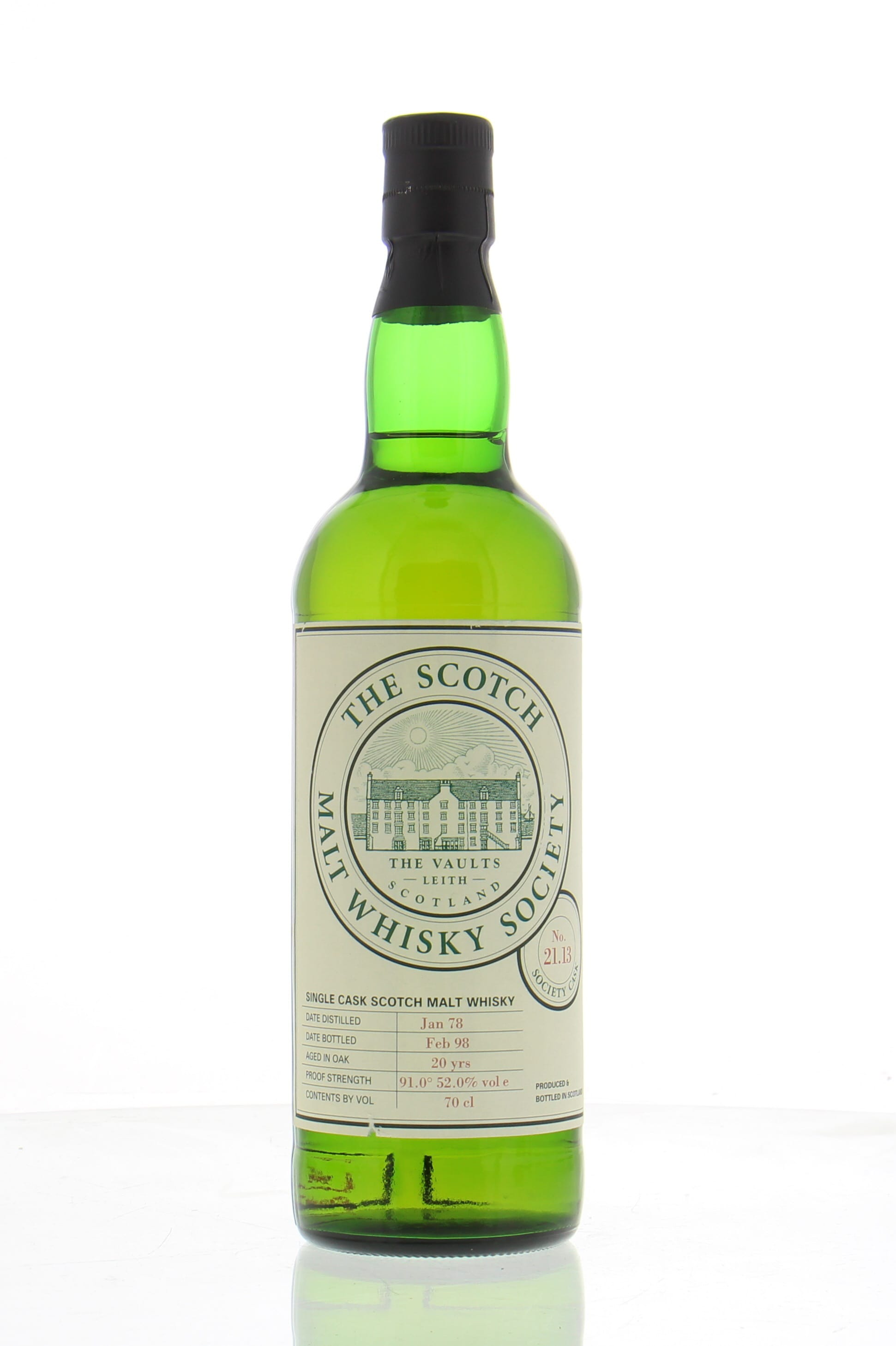 Glenglassaugh - 20 Years Old Scotch Malt Whisky Society Cask:21.13 52% 1978 Perfect