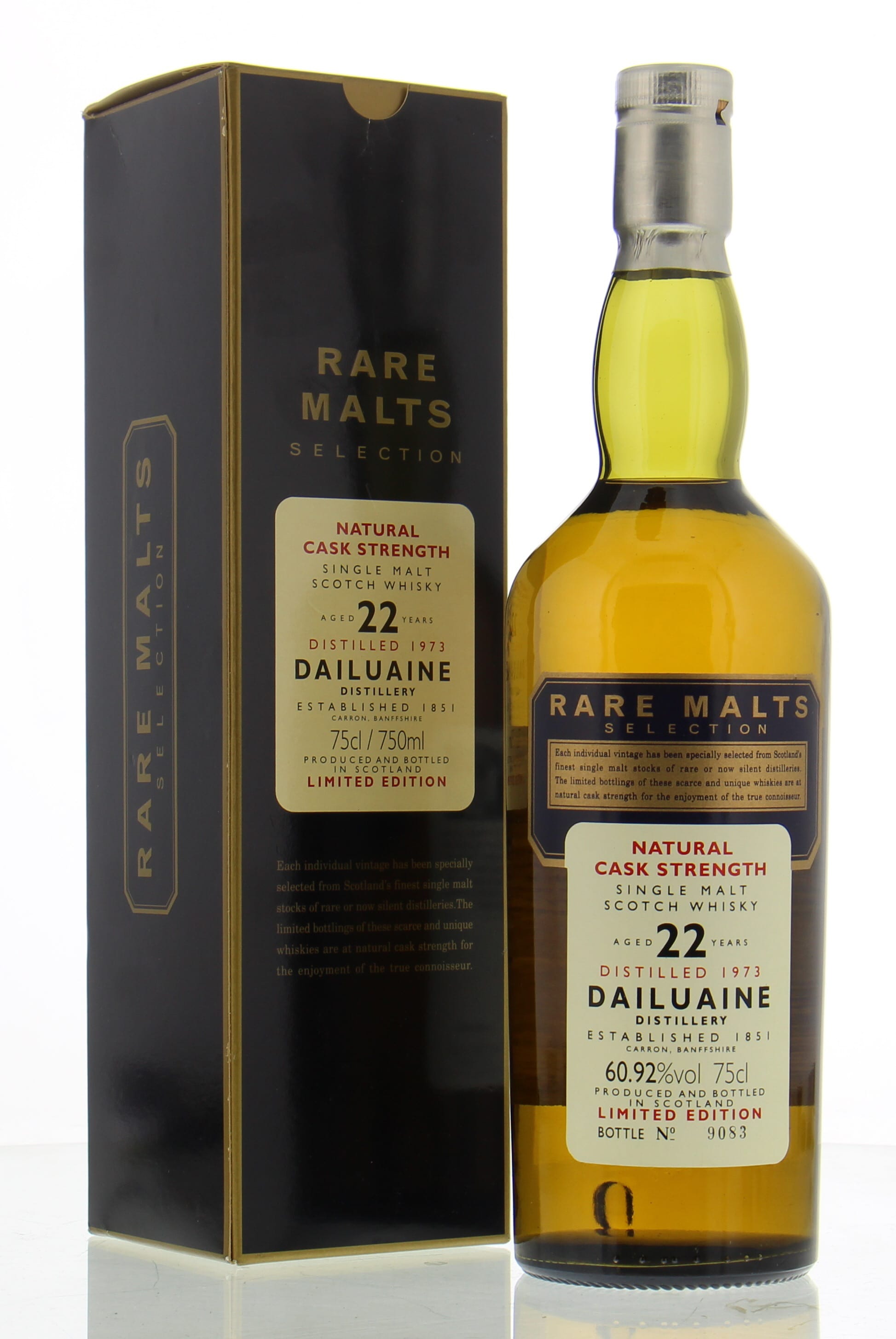 Dailuaine - 22 Years Old Rare Selection 1973 60.92% 1973 Perfect