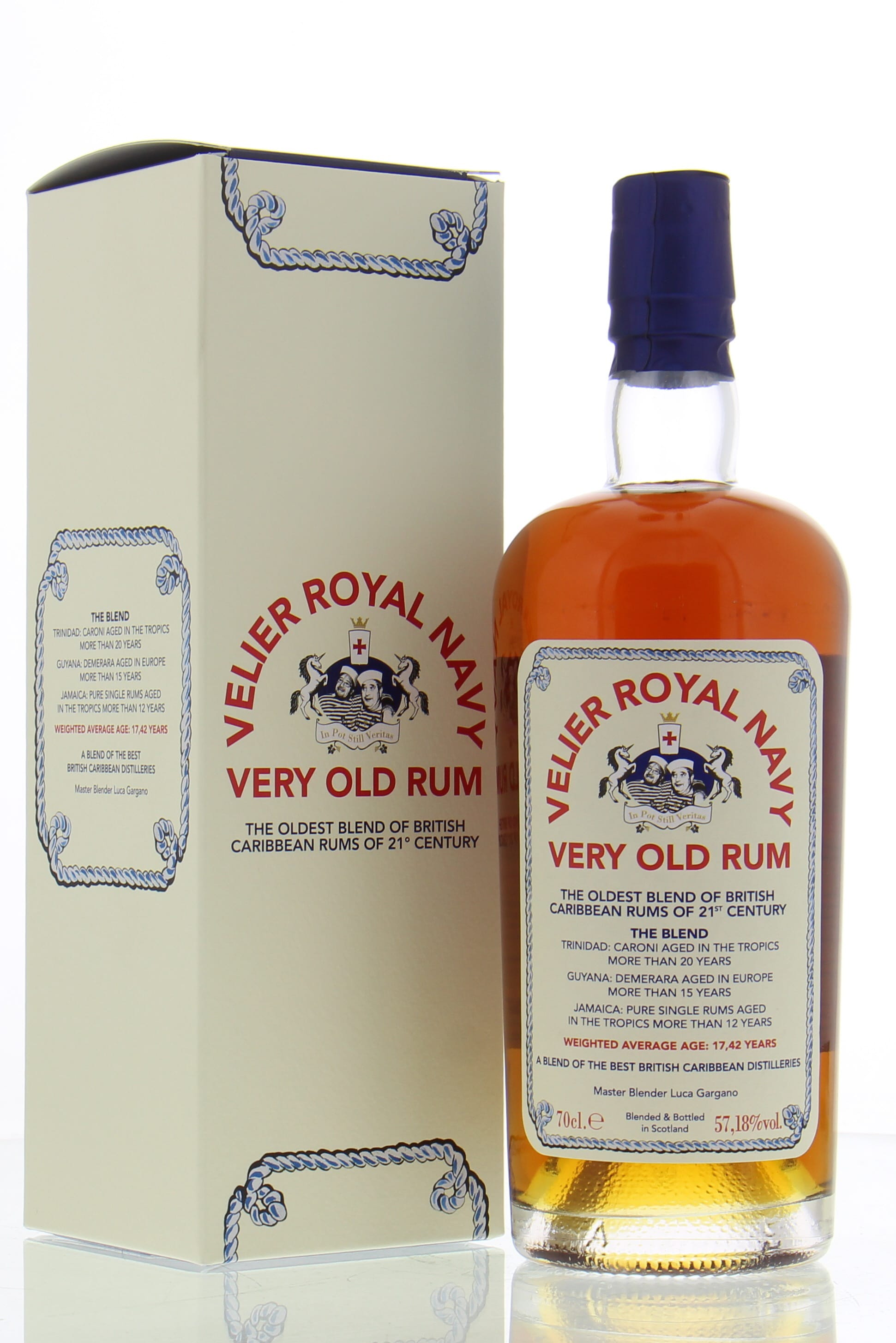 Velier  - Royal Navy Very Old Rum LMDW Cellar Book 57,18% NV Perfect