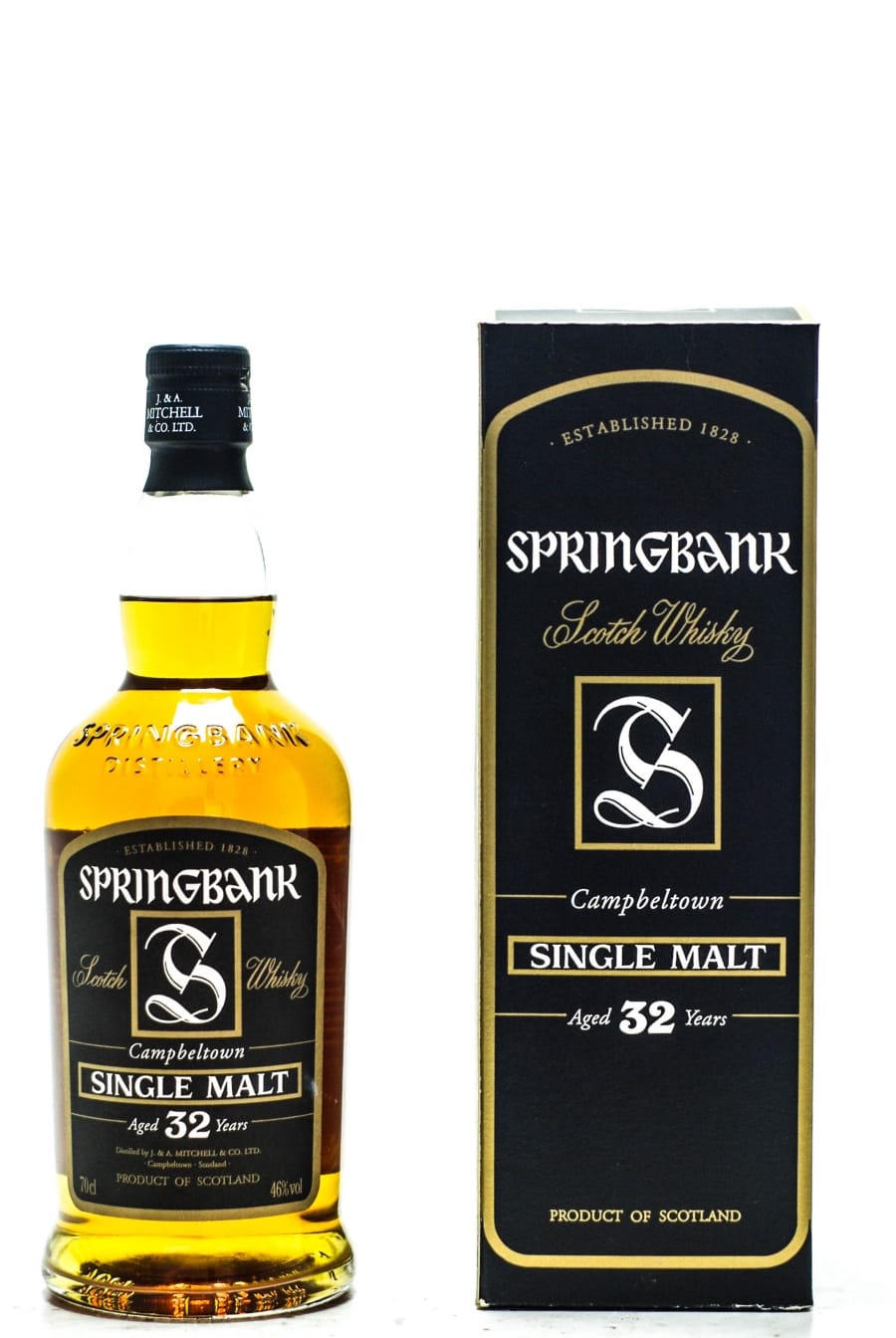 Springbank - Springbank 32 yo 46% (Distilled +/- 1971 Bottled 09.2004) 1 of 2400 bottles NV Perfect