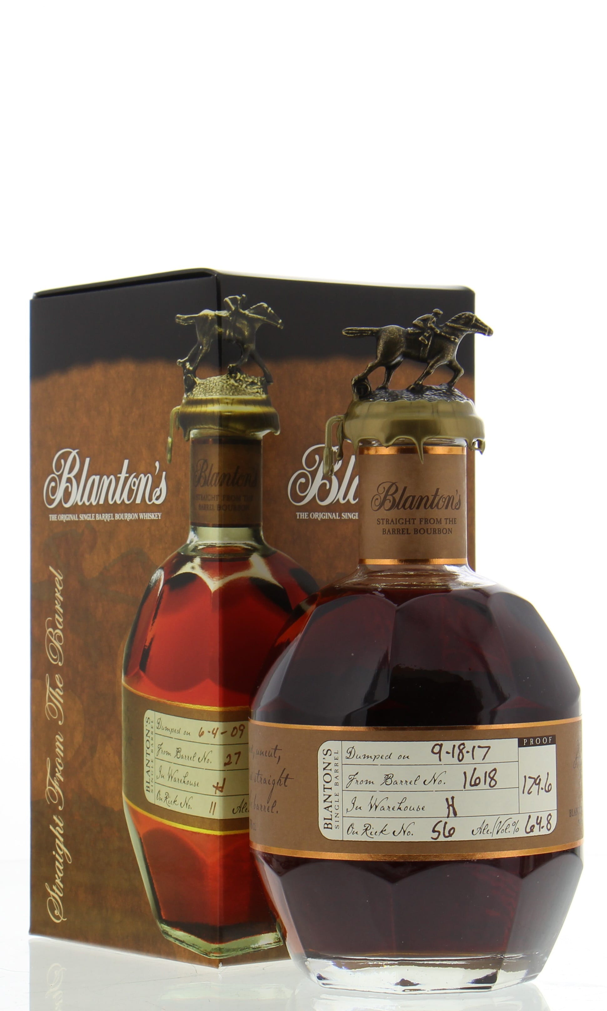 Buffalo Trace - Blanton's Straight from the Barrel Cask:1618 64.8% NV In Original Container