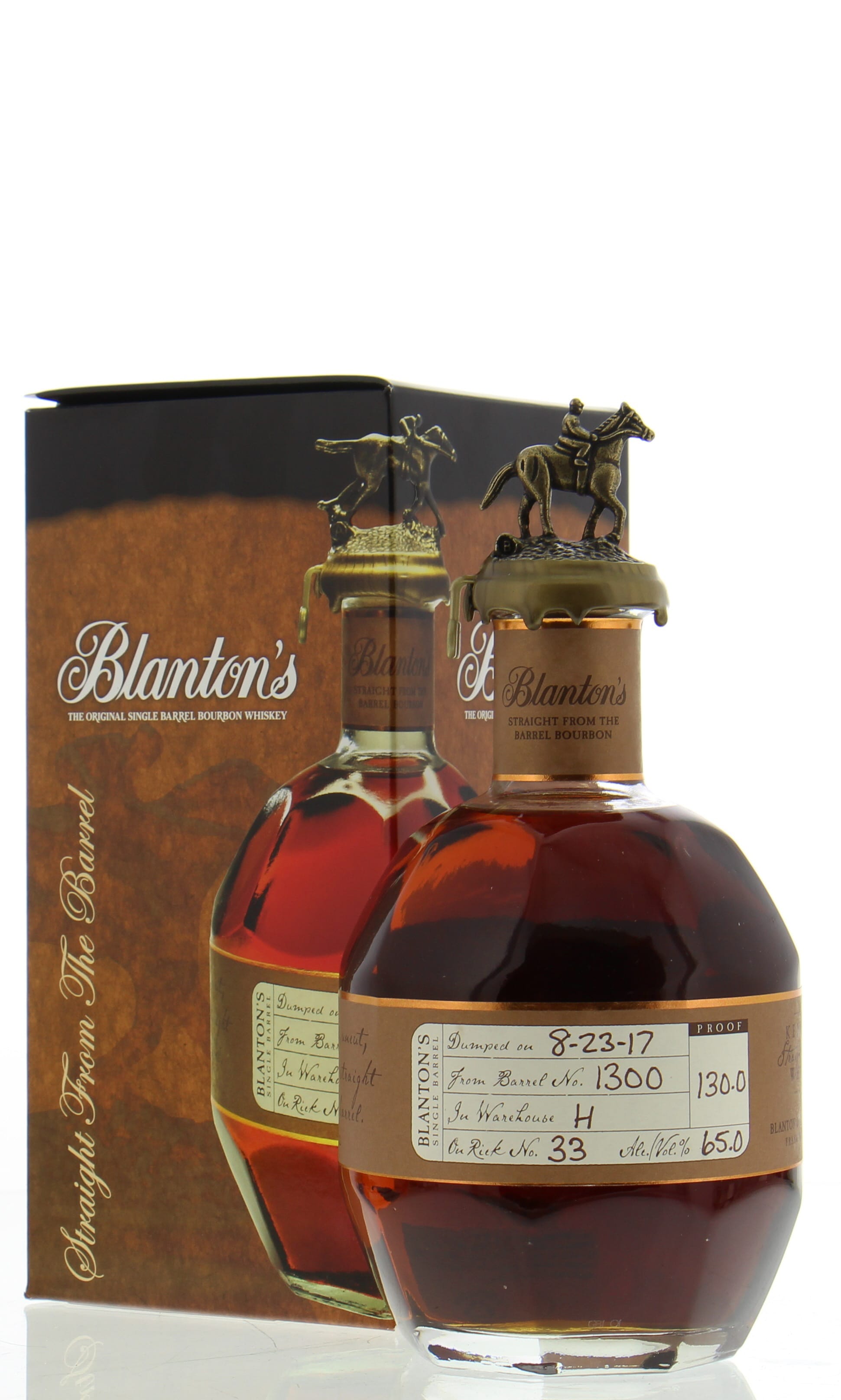 Buffalo Trace - Blanton's Straight from the Barrel Cask:1300 65% NV In Original Container