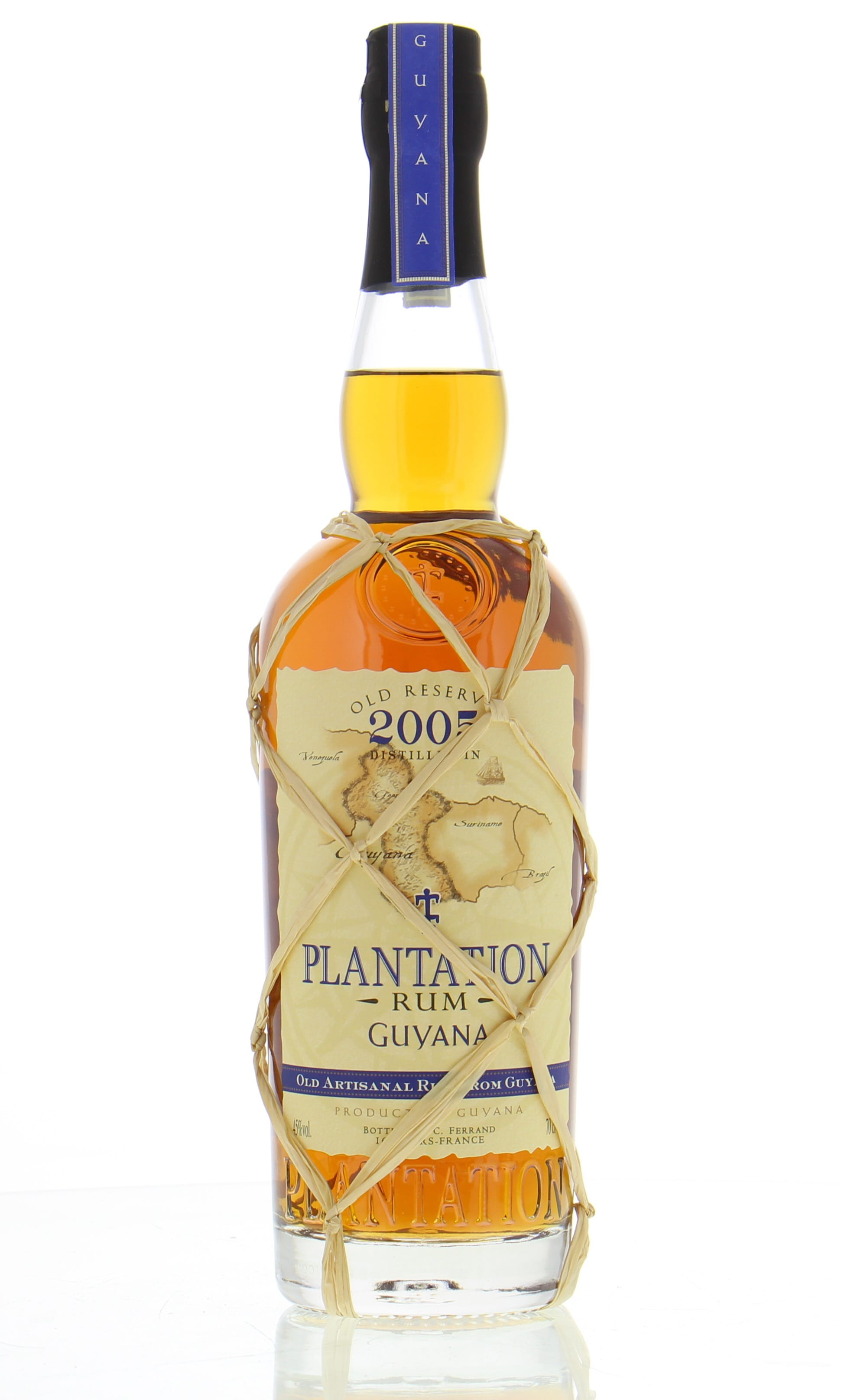 Plantation Rum - Guyana Old Reserve 2005 45% 2005 NO OC