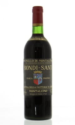 Biondi Santi - Brunello Riserva Greppo 1971