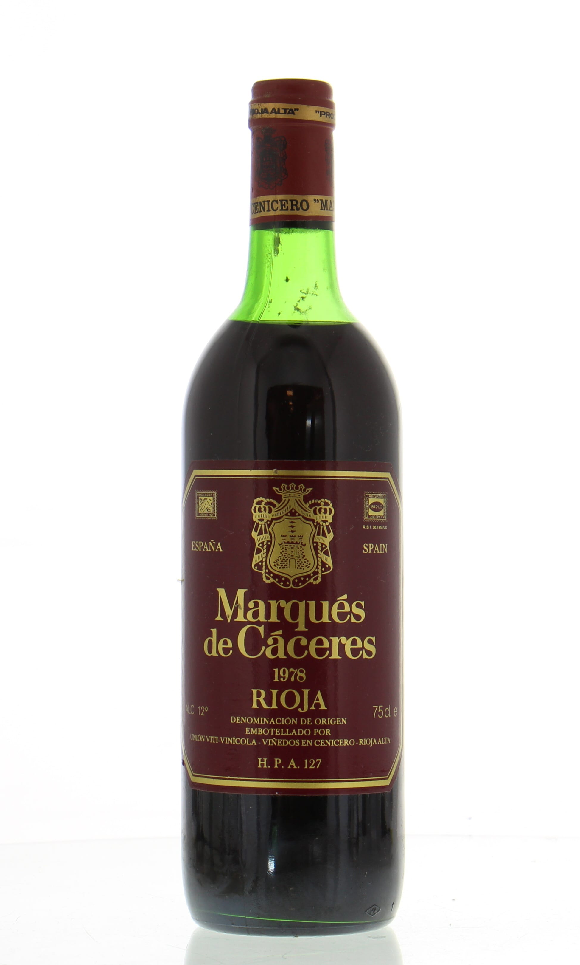 Marques de Caceres - Rioja 1978 Perfect