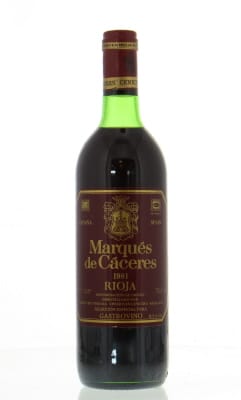 Marques de Caceres - Rioja 1981