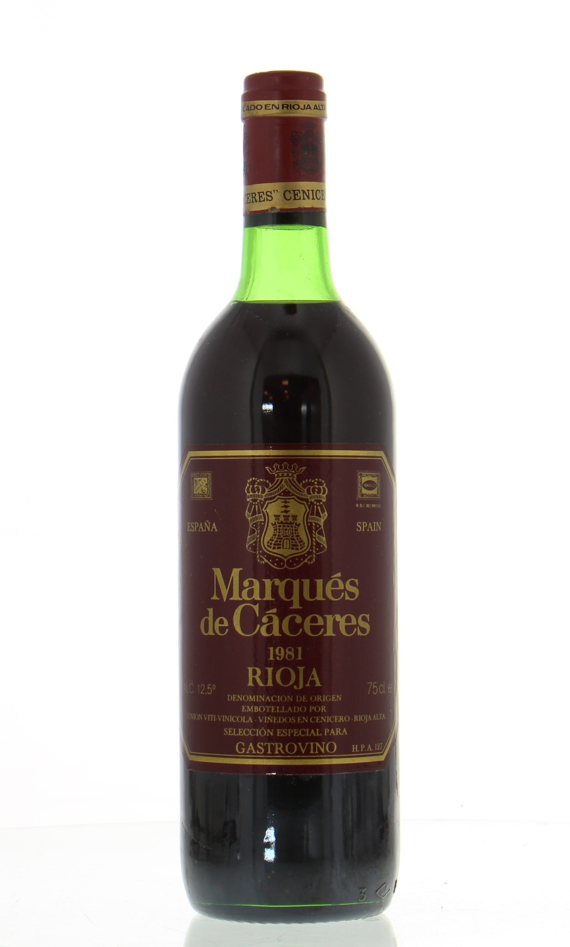 Marques de Caceres - Rioja 1981 Perfect