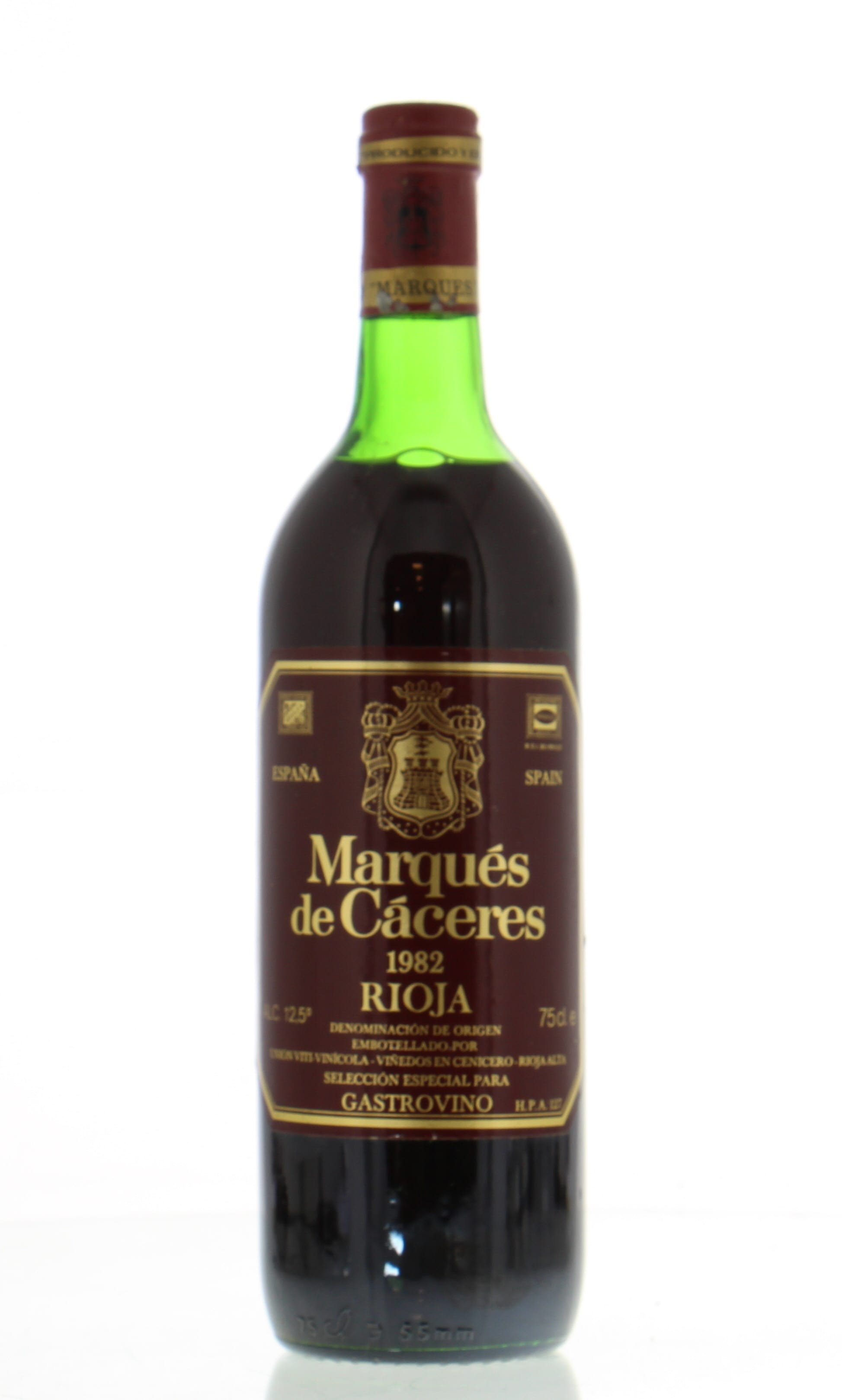 Marques de Caceres - Rioja 1982 Perfect