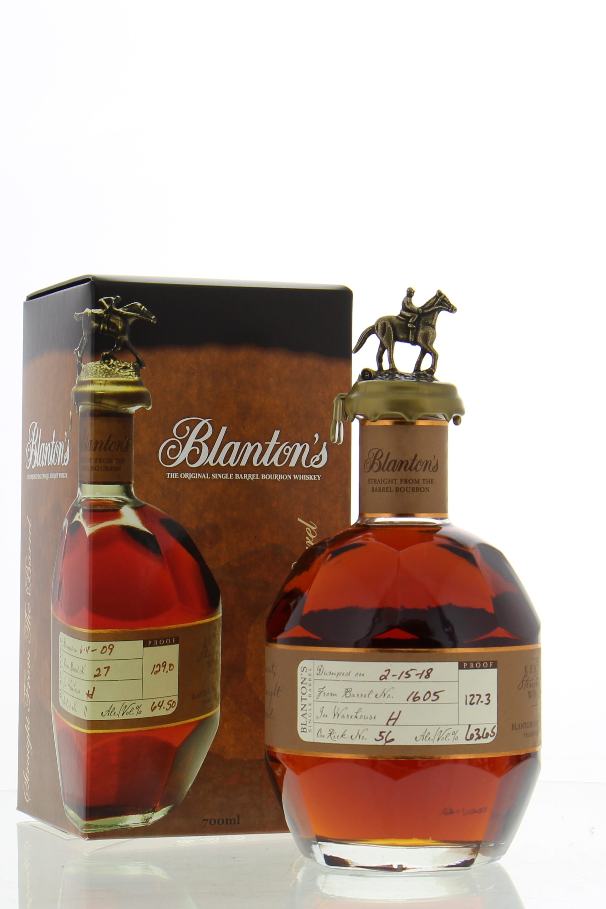 Buffalo Trace - Blanton's Straight from the Barrel Cask 1599 64.9% NV In Original Container