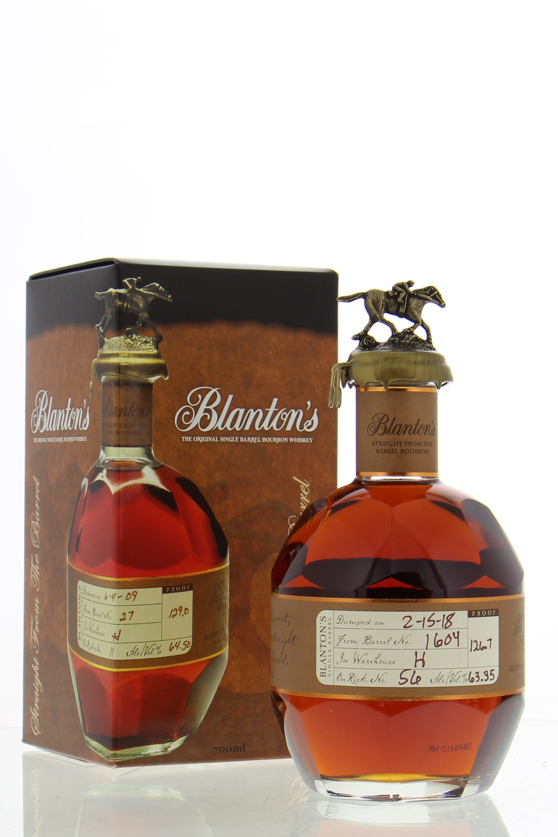 Buffalo Trace - Blanton's Straight from the Barrel Cask 1602 63.35% NV In Original Container
