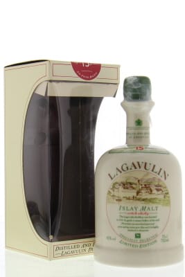 Lagavulin - 15 Years Old Ceramic Jug White Horse Distillers 45% NV