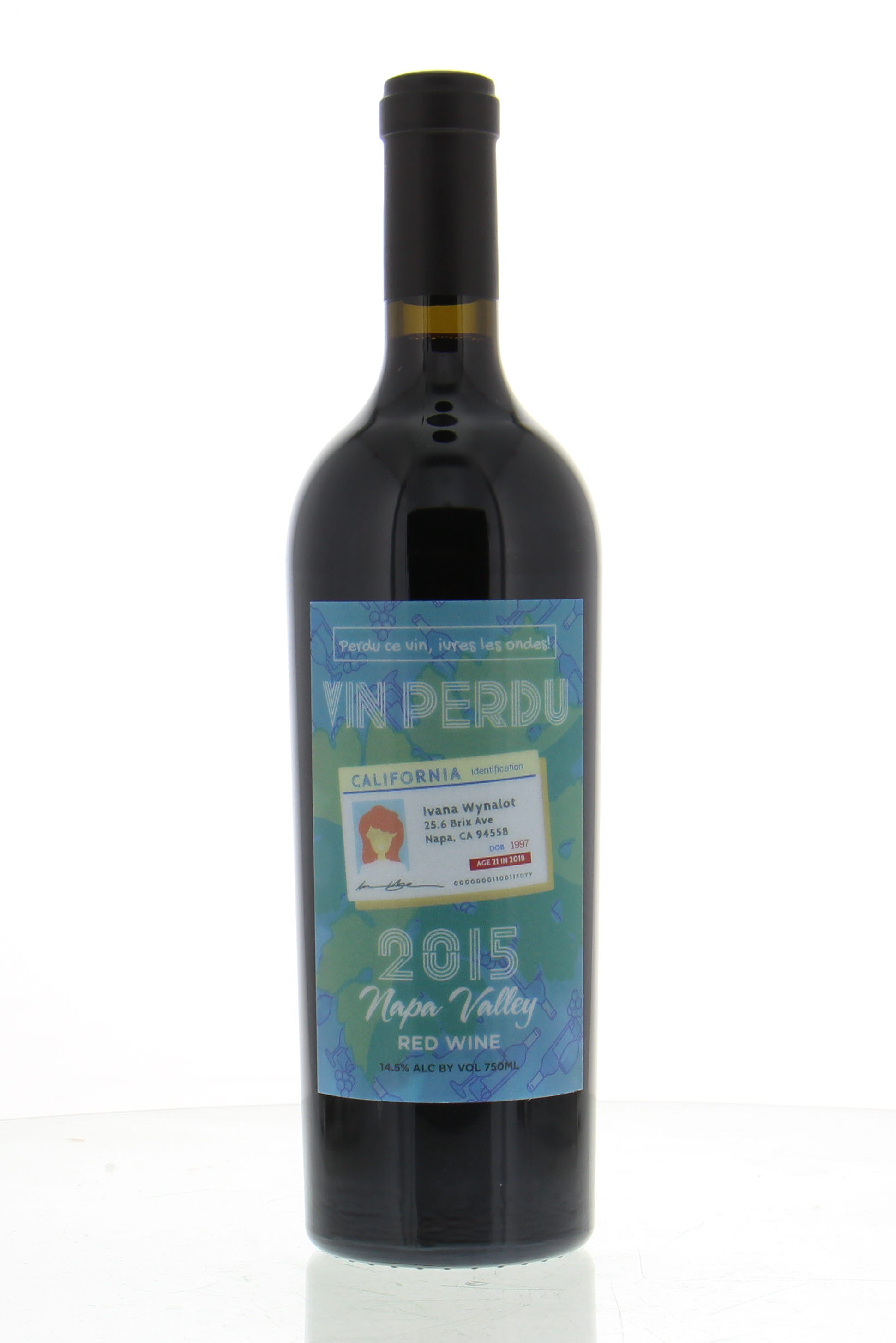 Amuse Bouche - Vin Perdu Cabernet Sauvignon 2015 Perfect