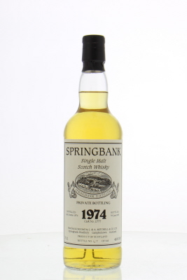 Springbank - 28 Years Old Private Bottling Cask 1777 56.7% 1974