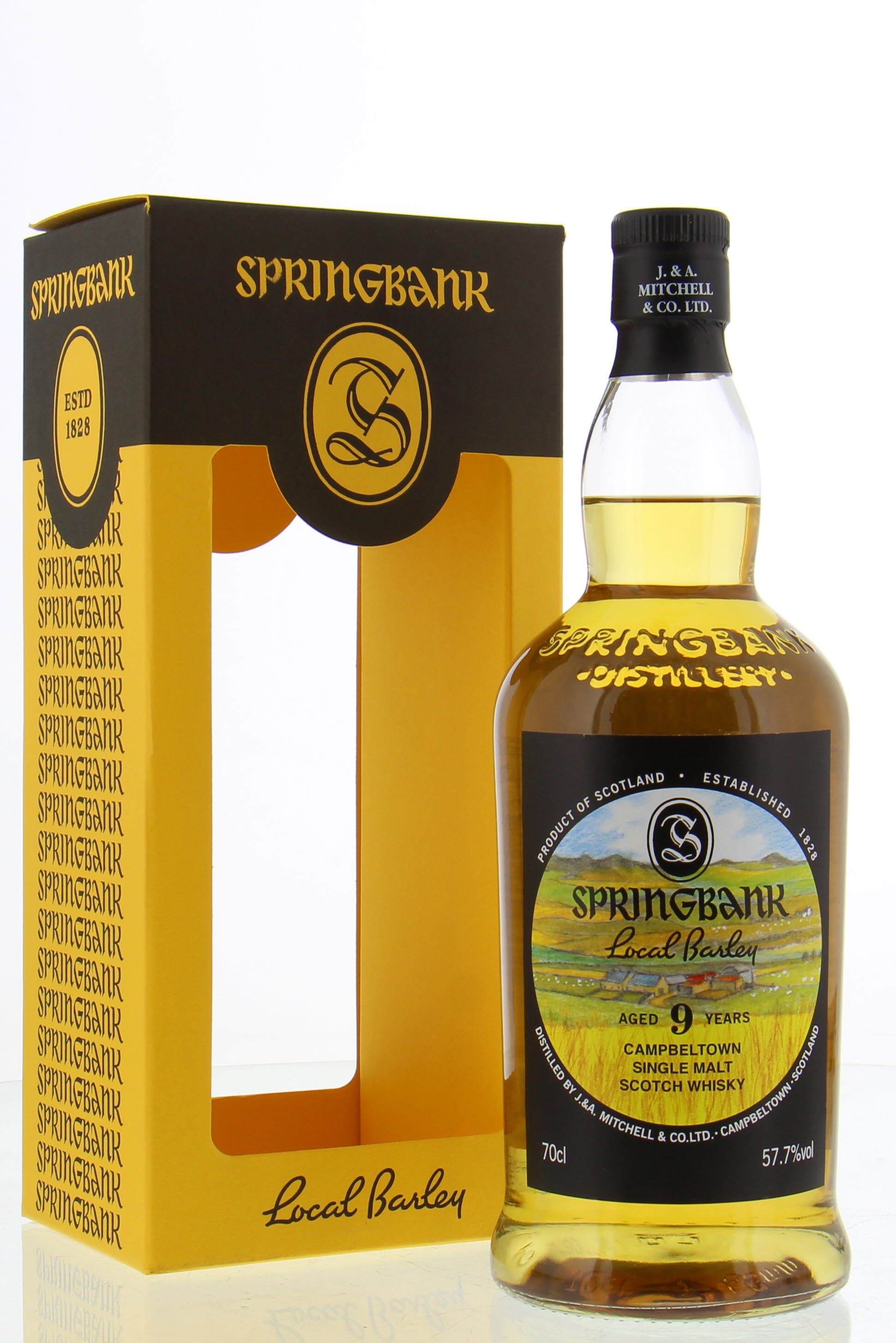 Springbank - 9 Years Old Local Barley 57.7% 2007 In Original Container