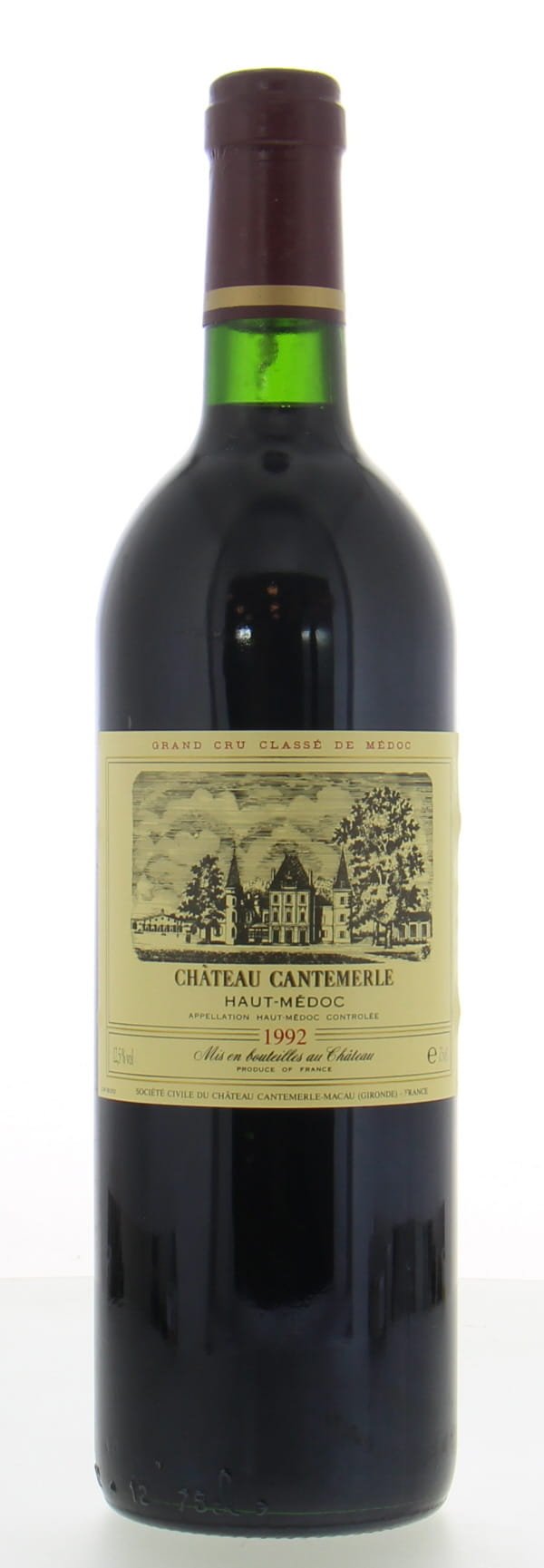 Chateau Cantemerle - Chateau Cantemerle 1992