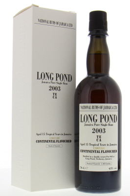Long Pond - 2003 TECA Pure Single Rum 63% 2003