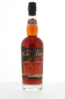 Plantation Rum - Overproof Rum O.F.T.D. 69% NV