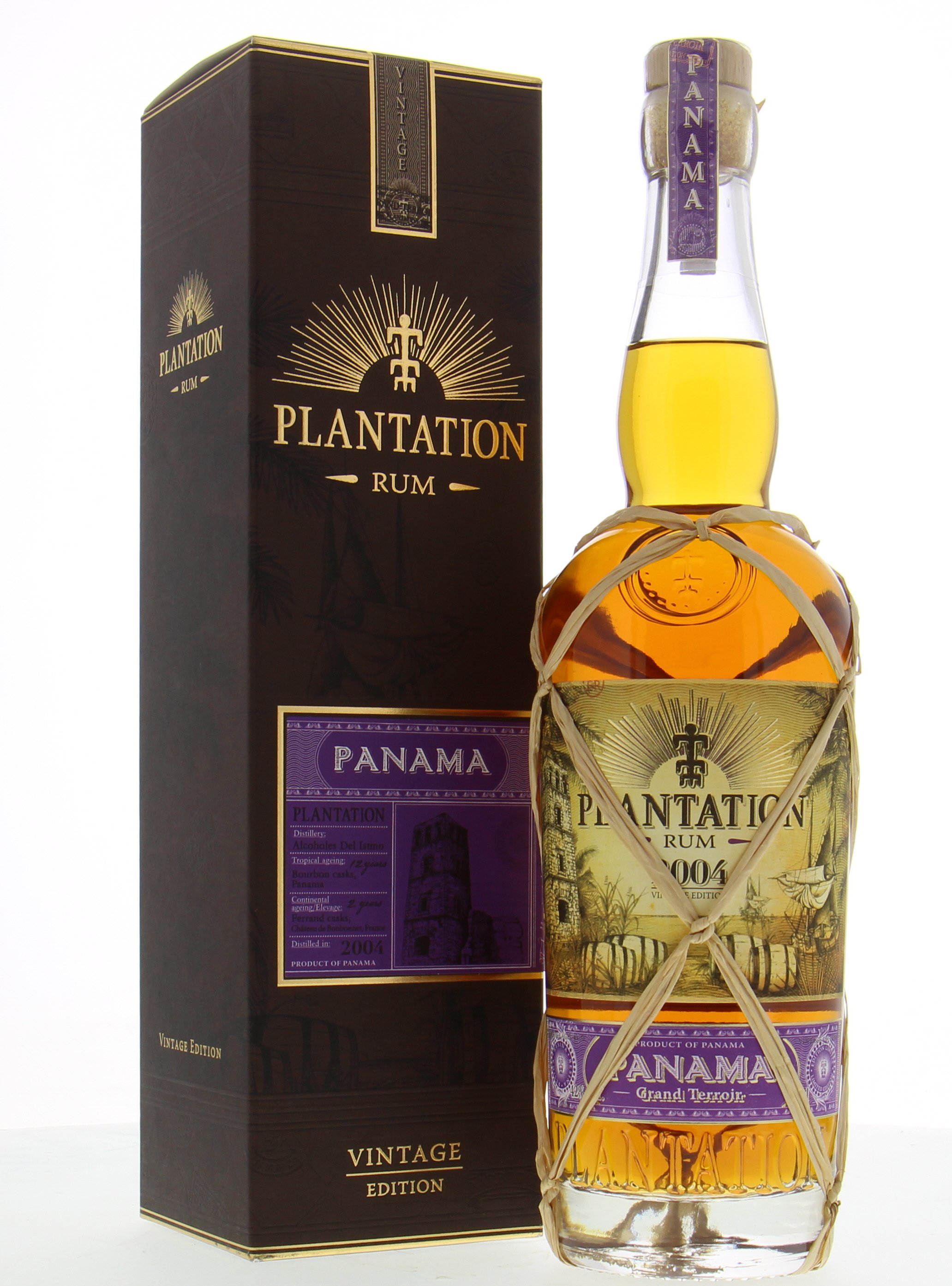 Plantation Rum - Panama 14 Years Old 42% 2004 In Orginal Box