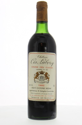 Chateau Cos Labory - Chateau Cos Labory 1982