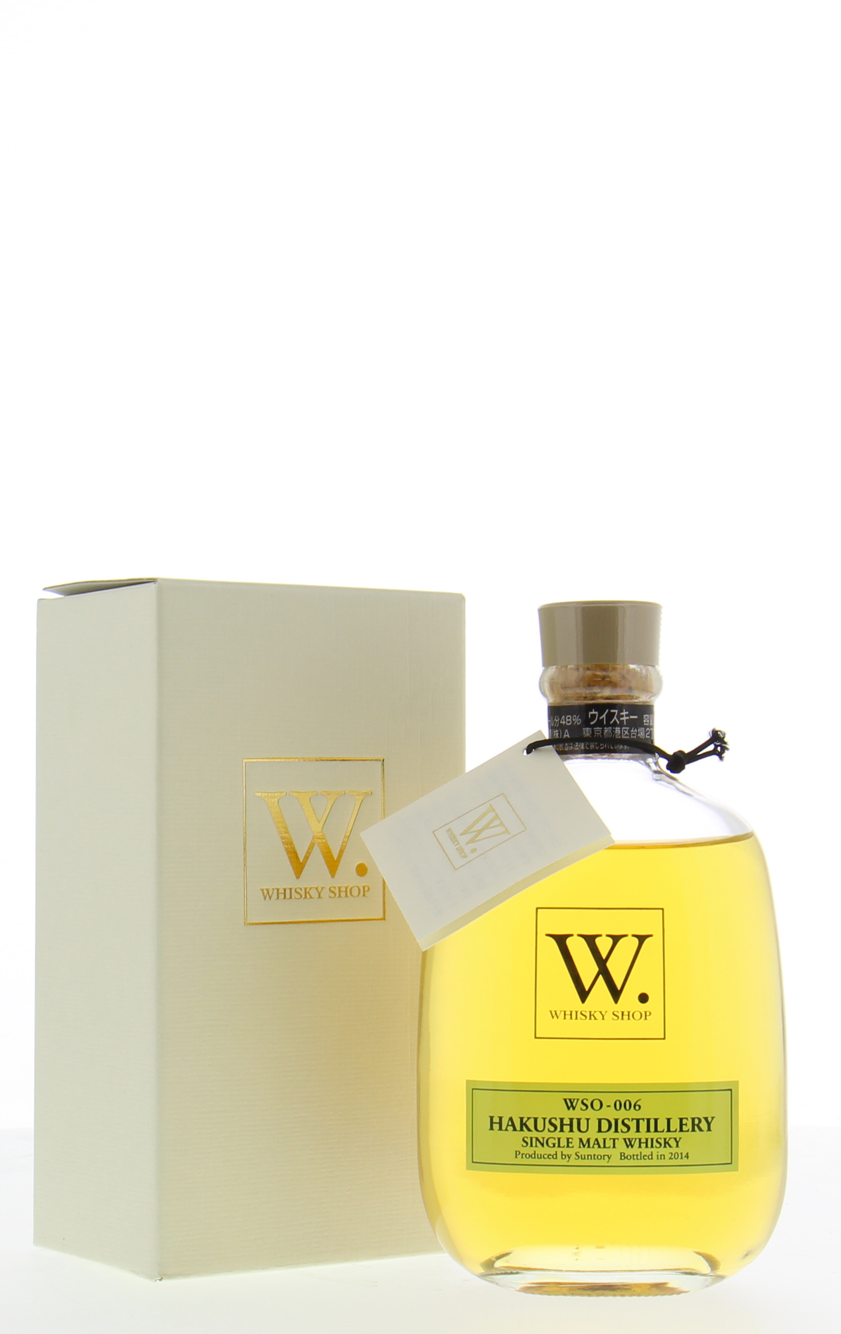Hakushu - WSO-006 Whisky Shop W. 48% NV In Orginal Box 10002