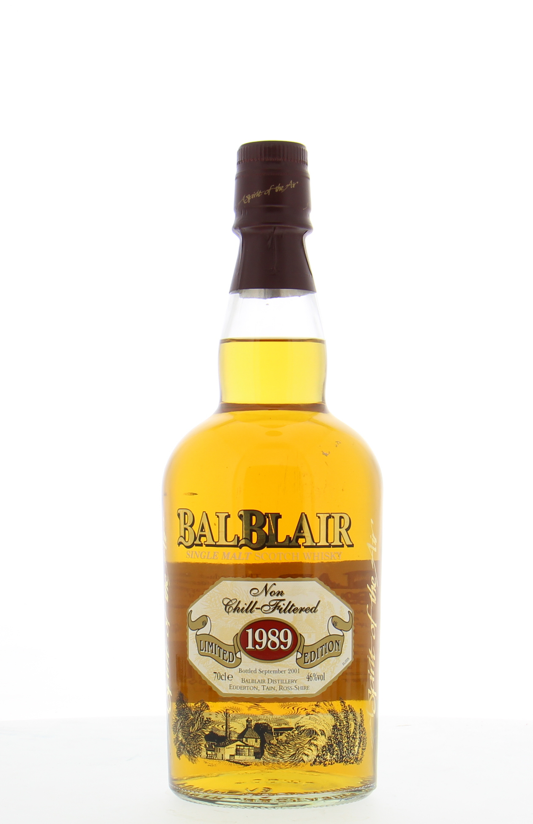 Balblair - 1989 Limited Edition 46% 1989 No Original Box included