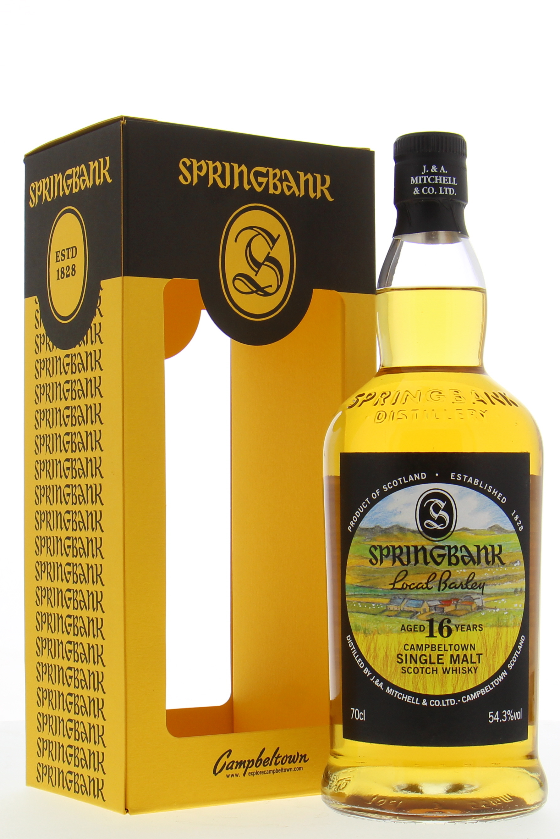 Springbank - 16 Years Old Local Barley 54.3% 1999 In Original Container 10002