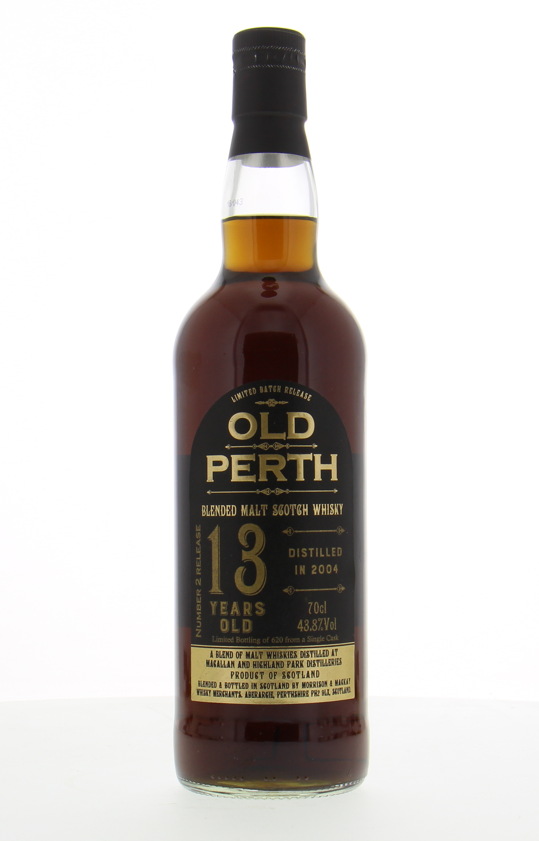 Old Perth - 13 Years Old 43.8% NV In original Box 10016