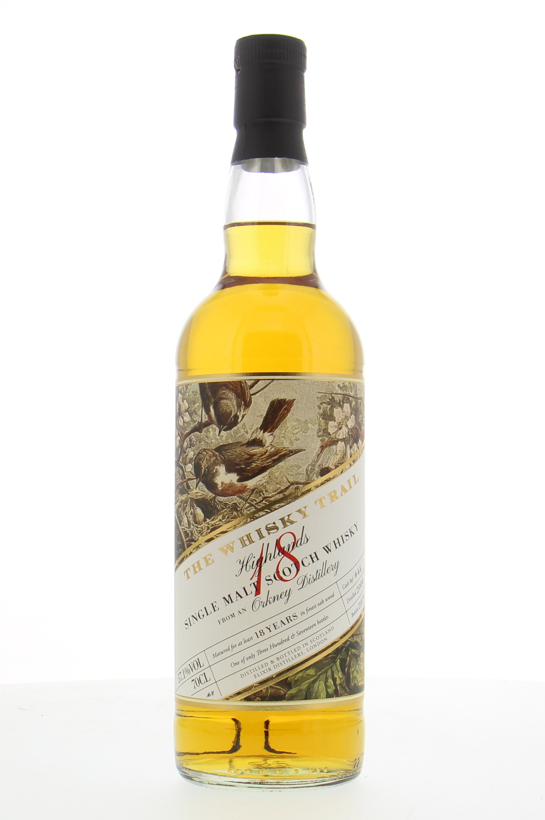Highland Park - 18 Years Old The Whisky Trail Birds Series Cask 44 57.1% 2000 Perfect