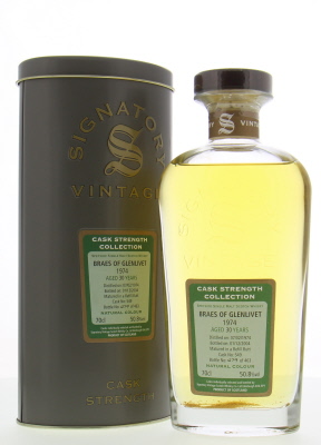 Braeval - 30 Years Old Signatory Vintage Cask Strength Collection 549 50.8% 1974
