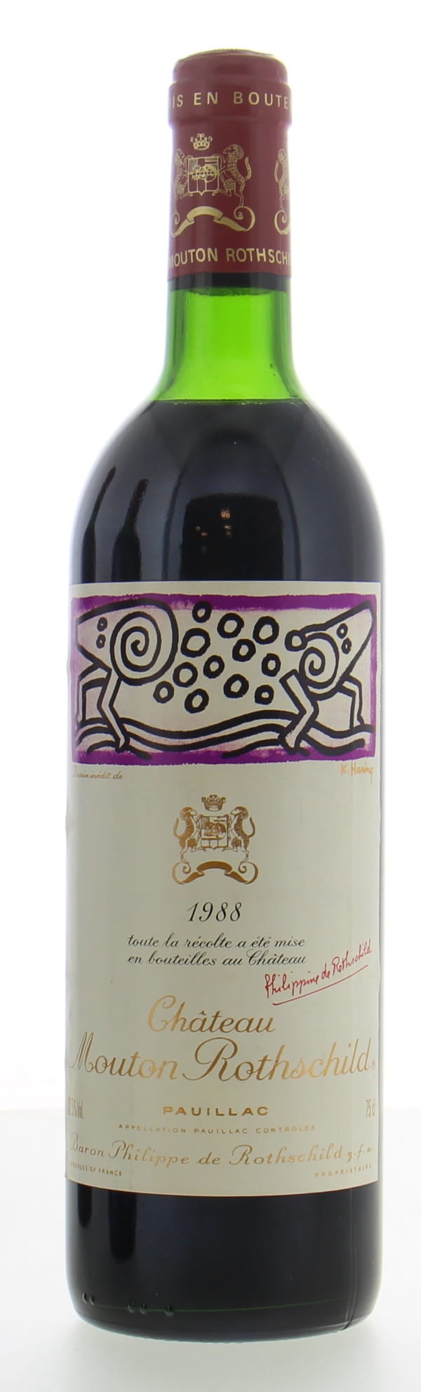 Chateau Mouton Rothschild - Chateau Mouton Rothschild 1988