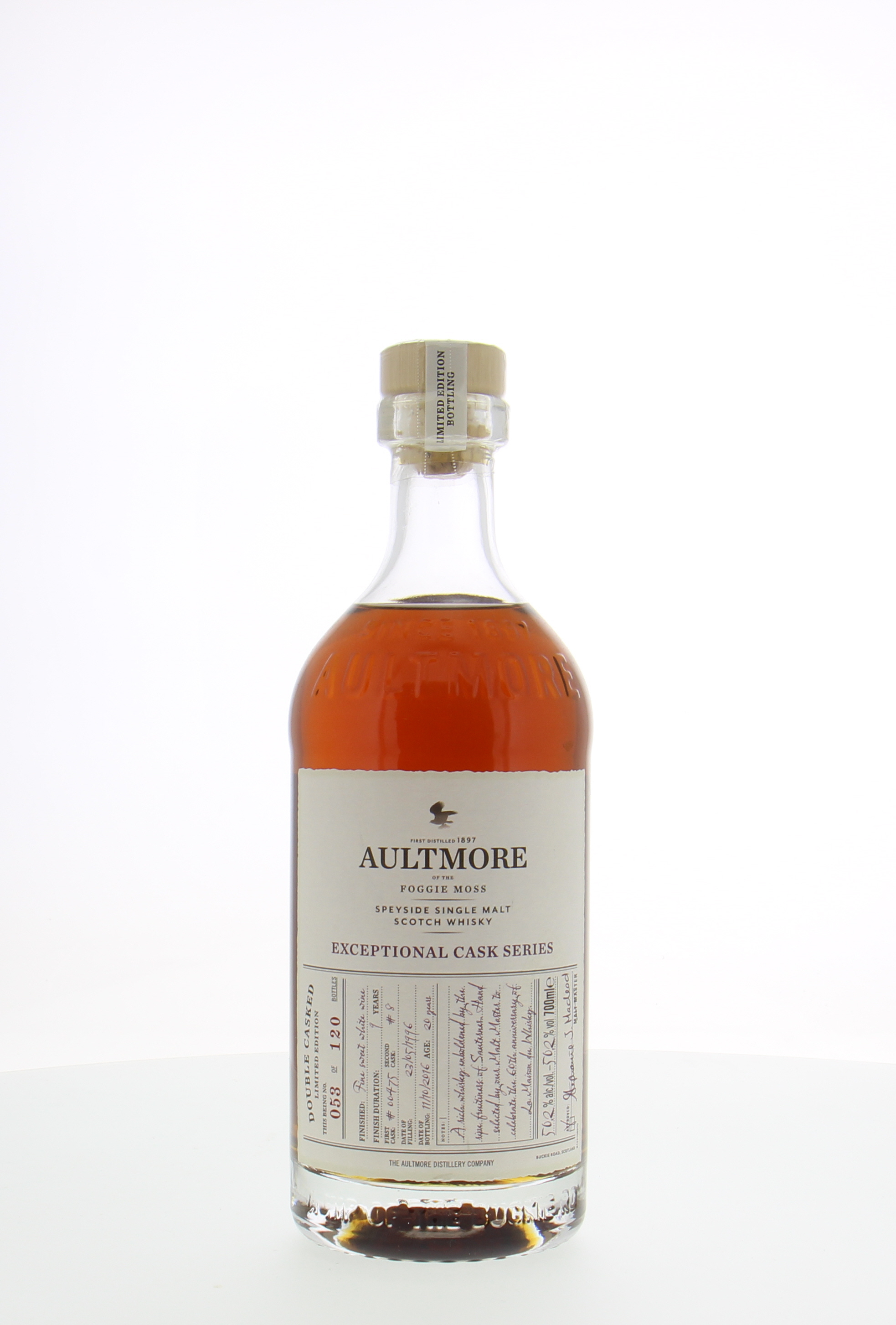 Aultmore - 20 Years Old Exceptional Cask Series Cask 00475+8 50.2% 1996 10046