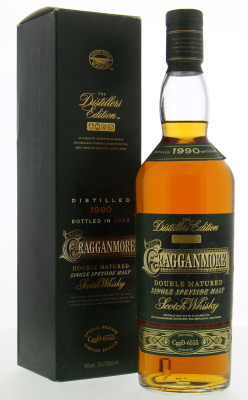 Cragganmore - 1990 The Distillers Edition 40% 1990