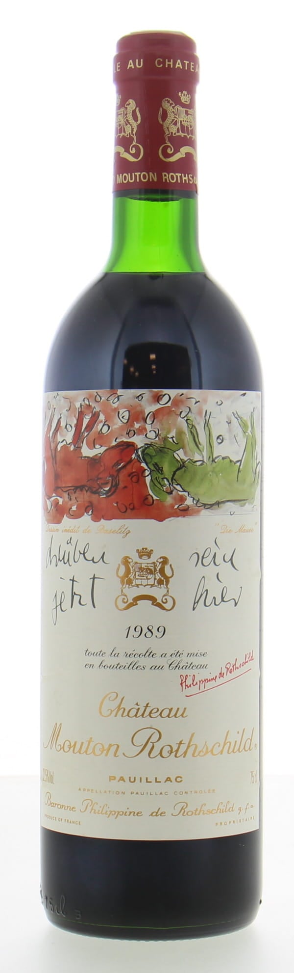 Chateau Mouton Rothschild - Chateau Mouton Rothschild 1989