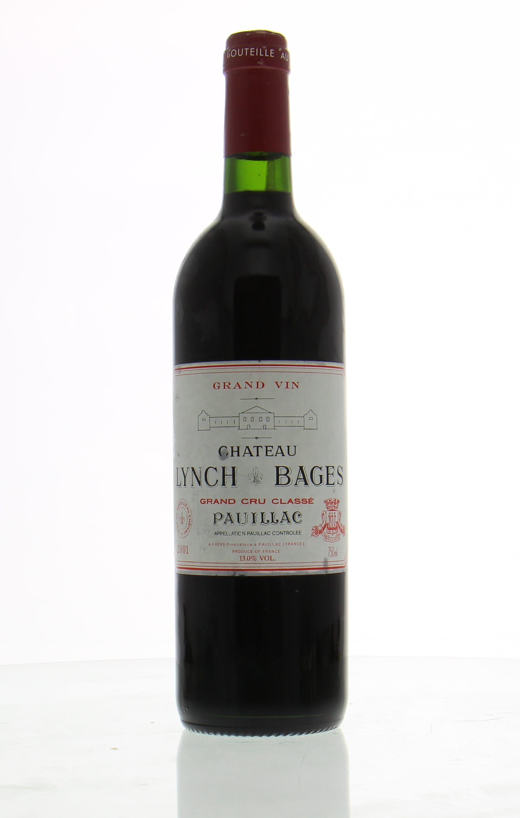 Chateau Lynch Bages - Chateau Lynch Bages 2001 From Original Wooden Case