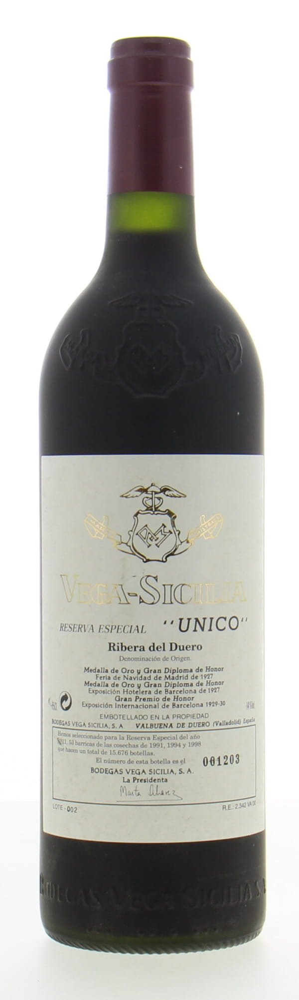 Vega Sicilia - Reserva Especiale release 2011 (91, 94, 98) 2011